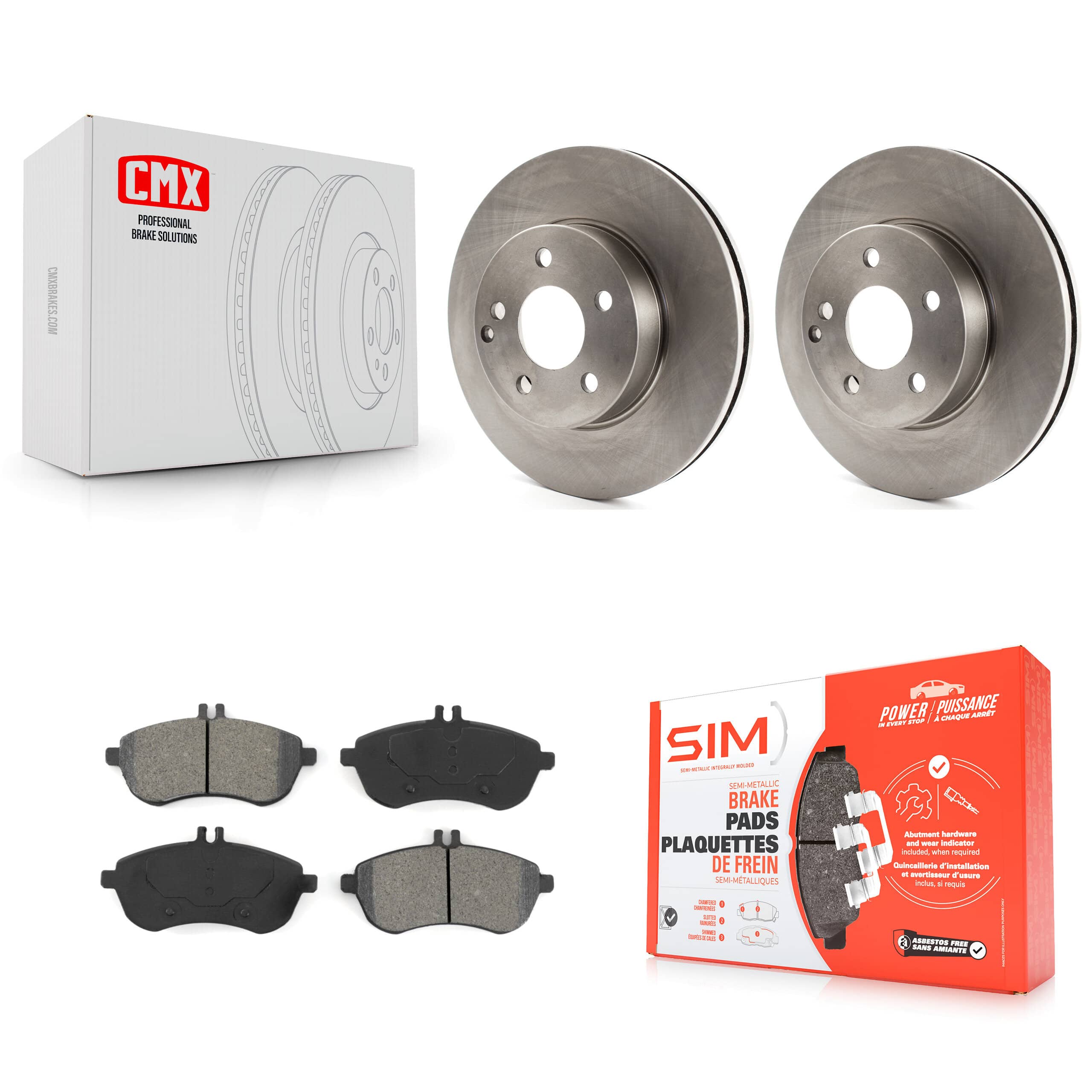 Transit Auto - K8S-100594 - Front Disc Brake Kits