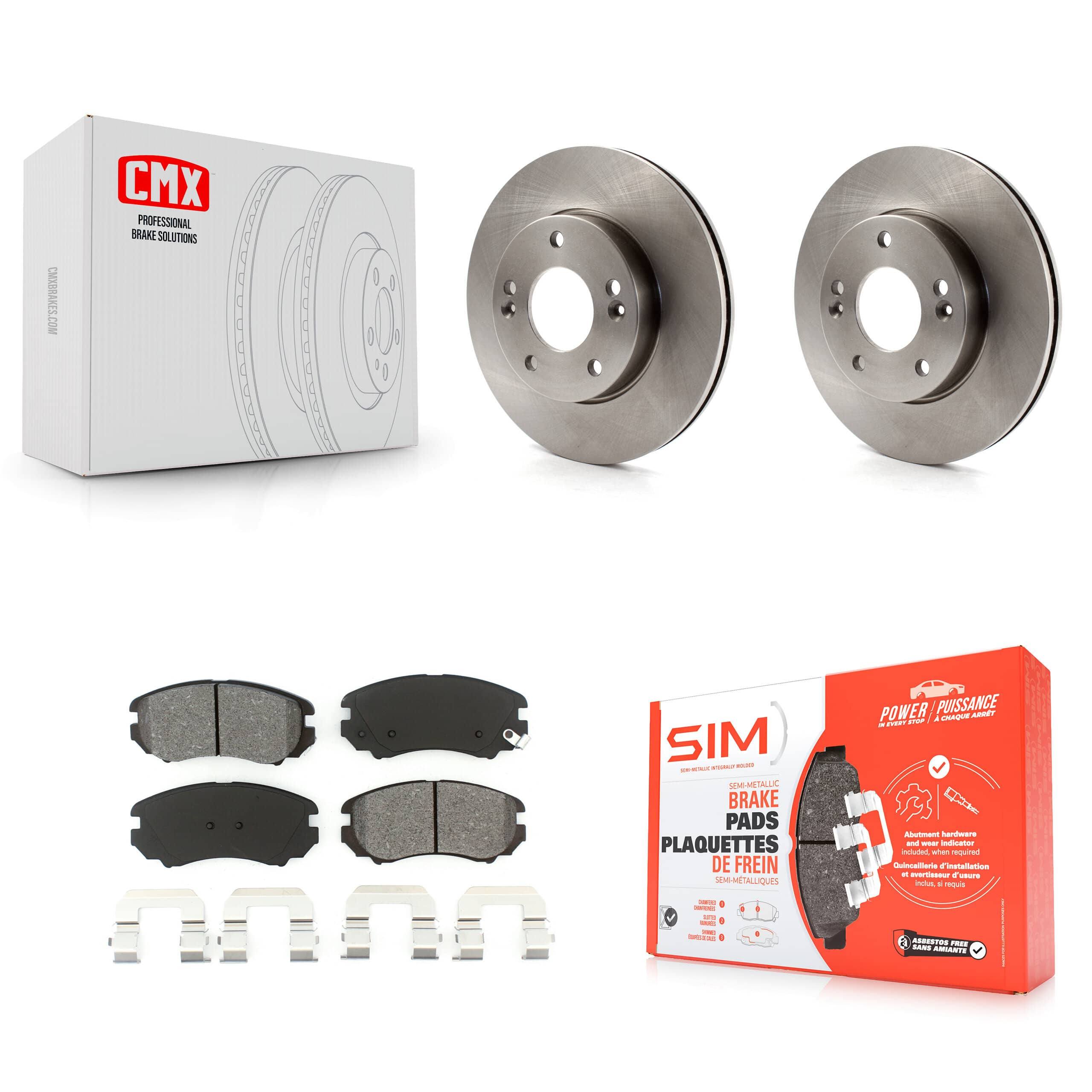 Transit Auto - K8S-100600 - Front Disc Brake Kits