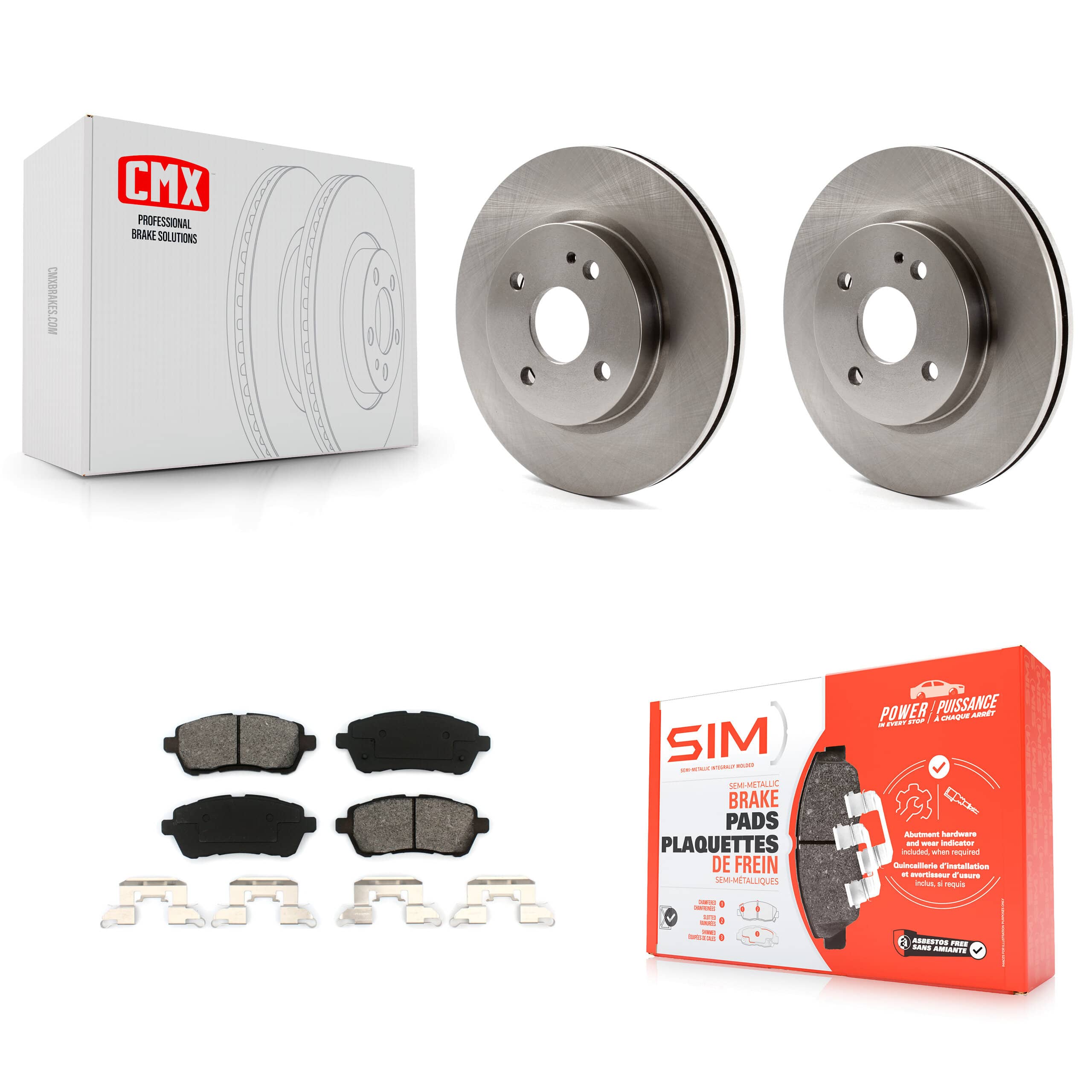 Transit Auto - K8S-100601 - Front Disc Brake Kits