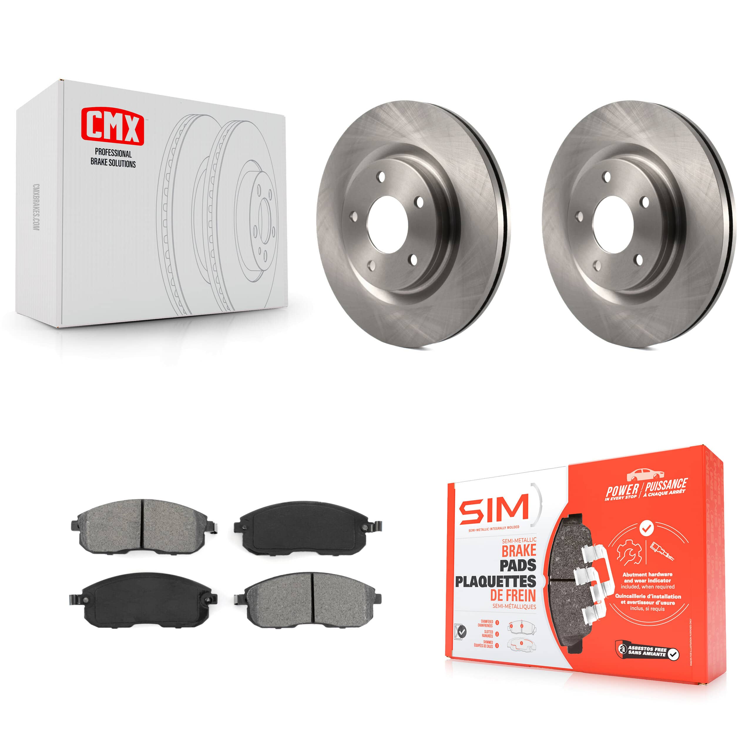 Transit Auto - K8S-100602 - Front Disc Brake Kits