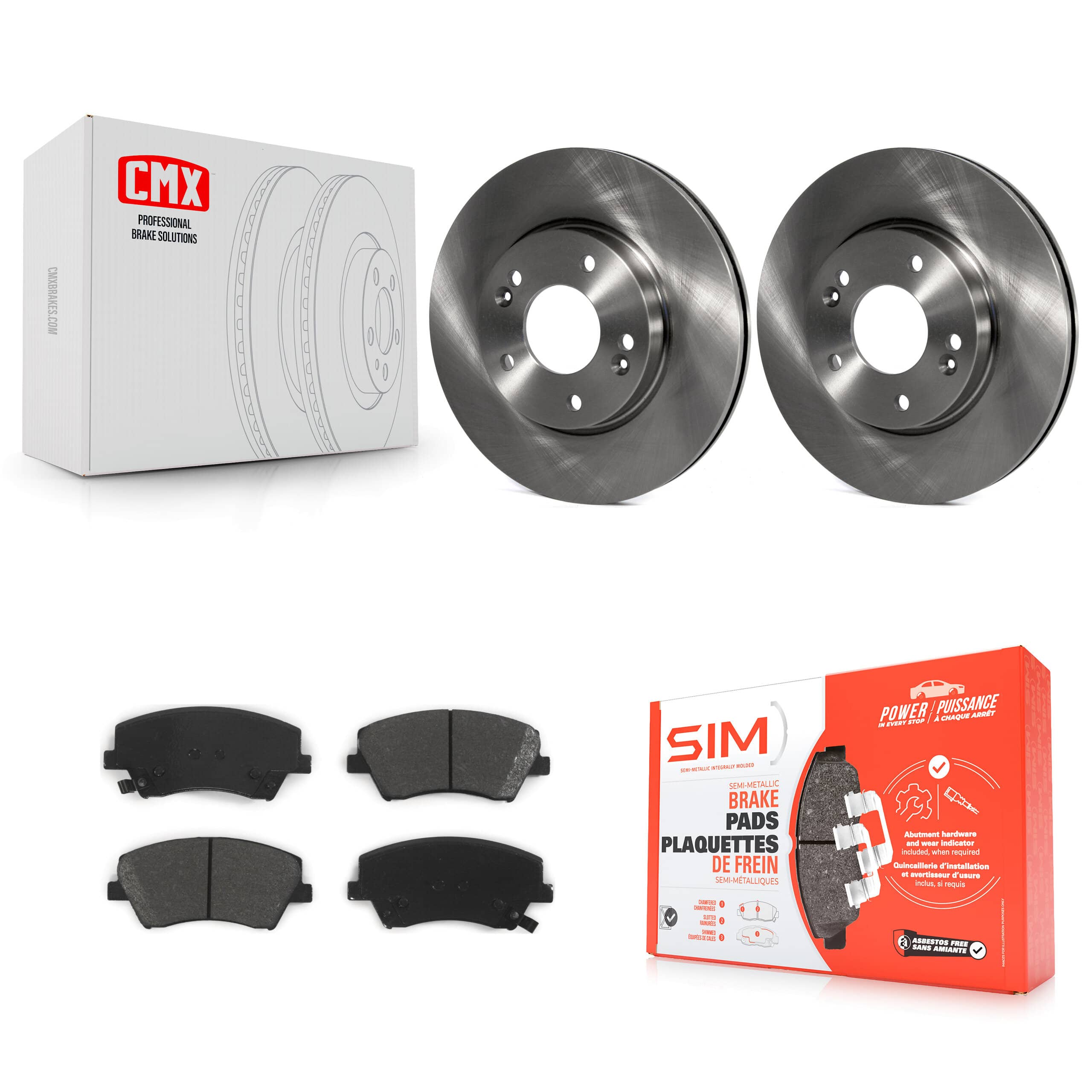 Transit Auto - K8S-100606 - Front Disc Brake Kits