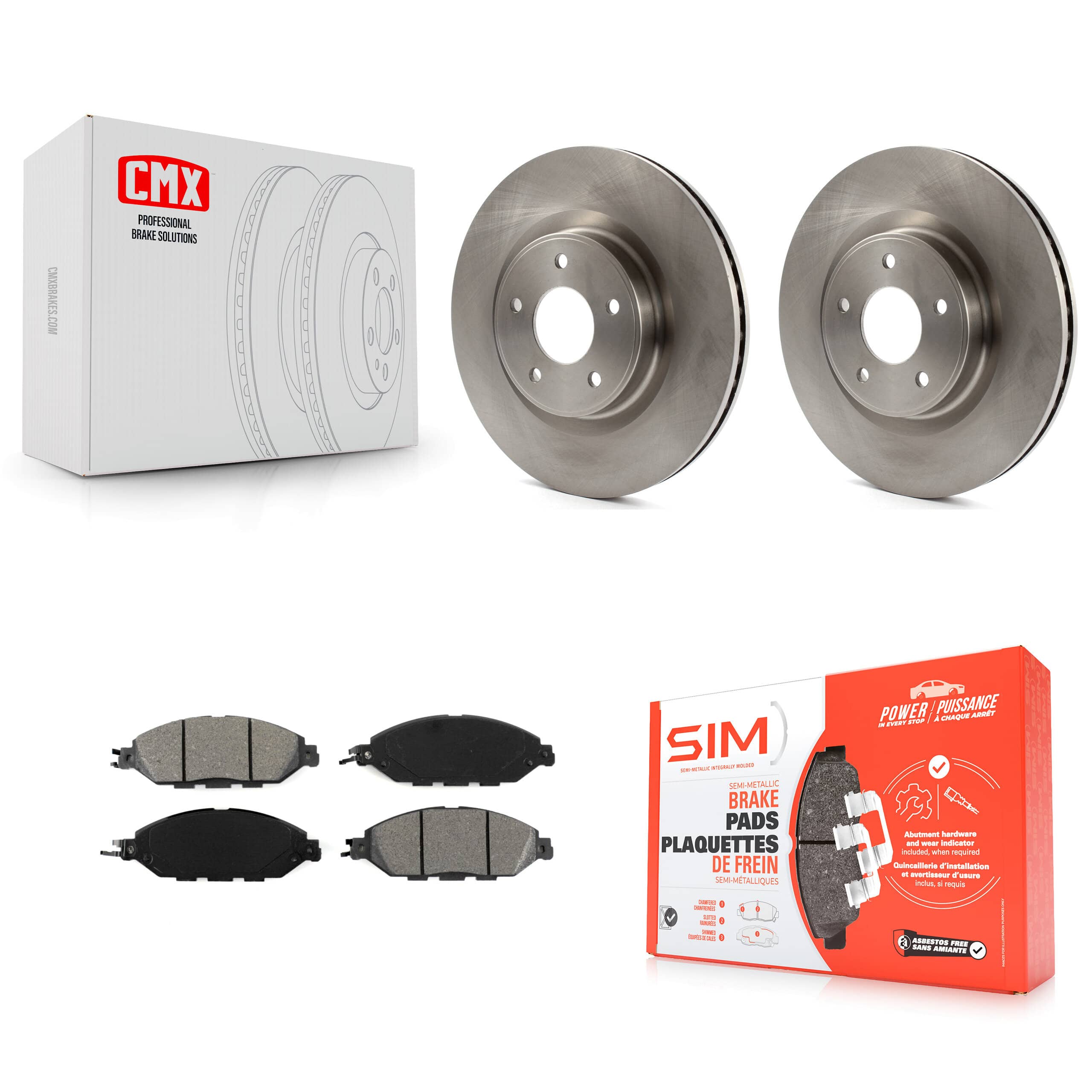 Transit Auto - K8S-100644 - Front Disc Brake Kits
