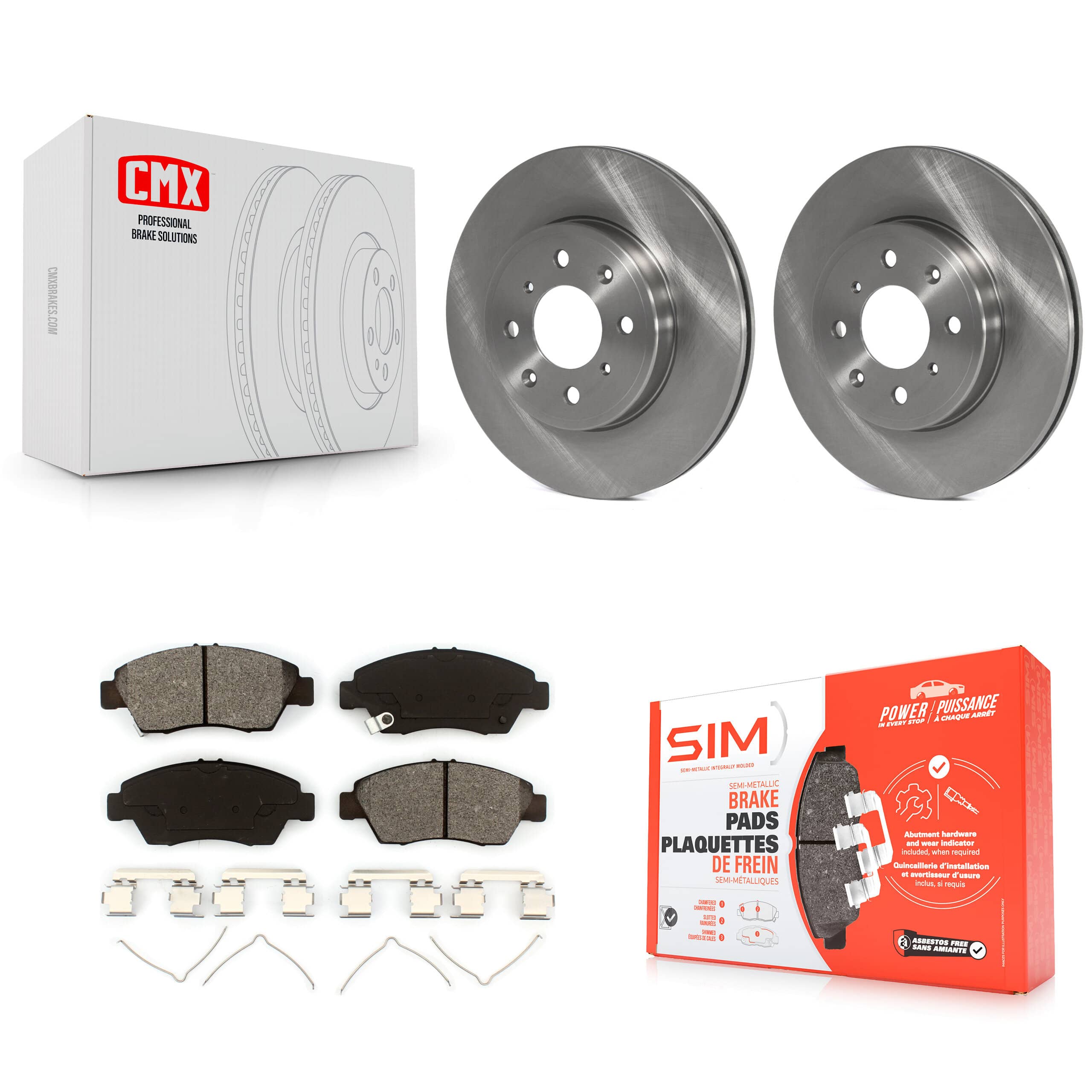 Transit Auto - K8S-100650 - Front Disc Brake Kits
