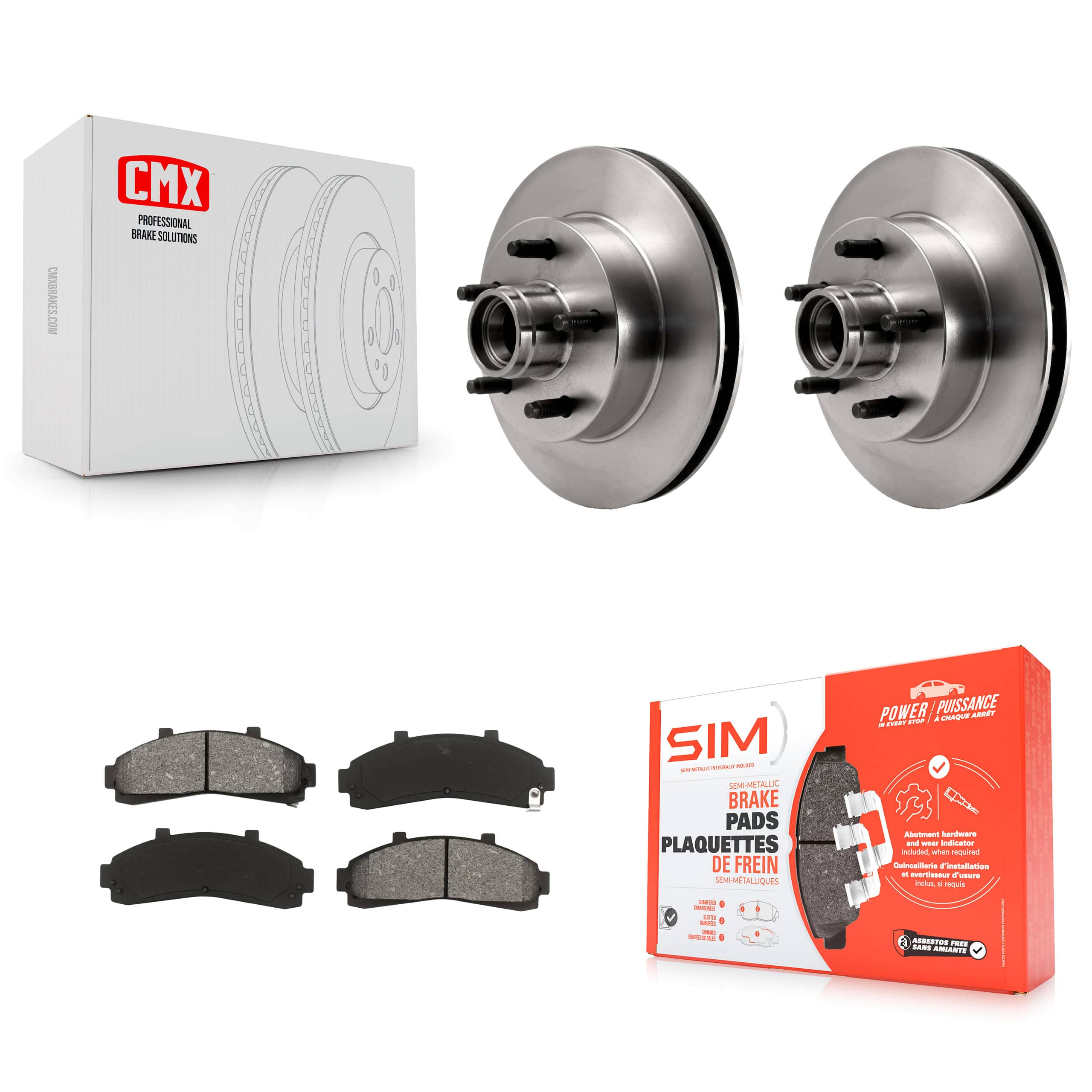 Transit Auto - K8S-100705 - Front Disc Brake Kits