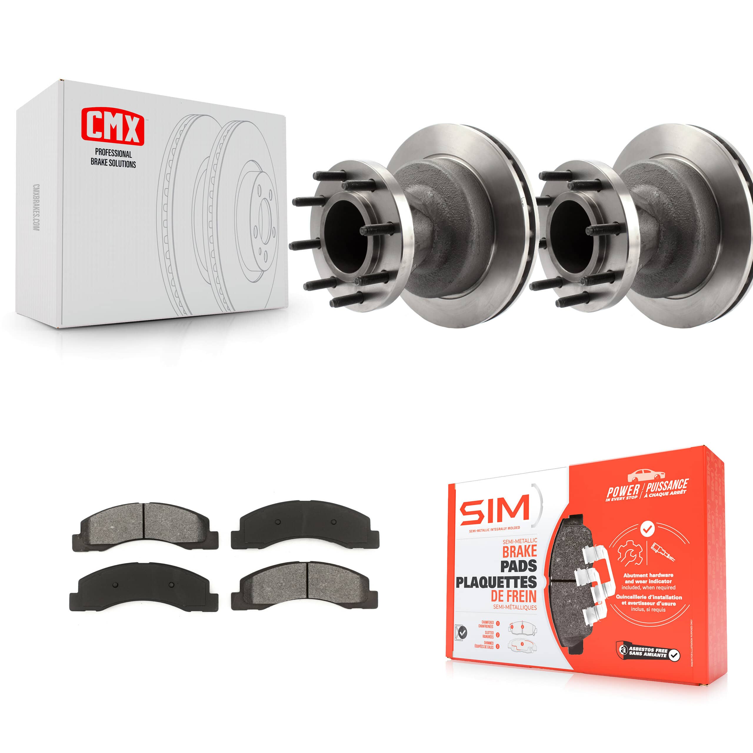Transit Auto - K8S-100712 - Front Disc Brake Kits