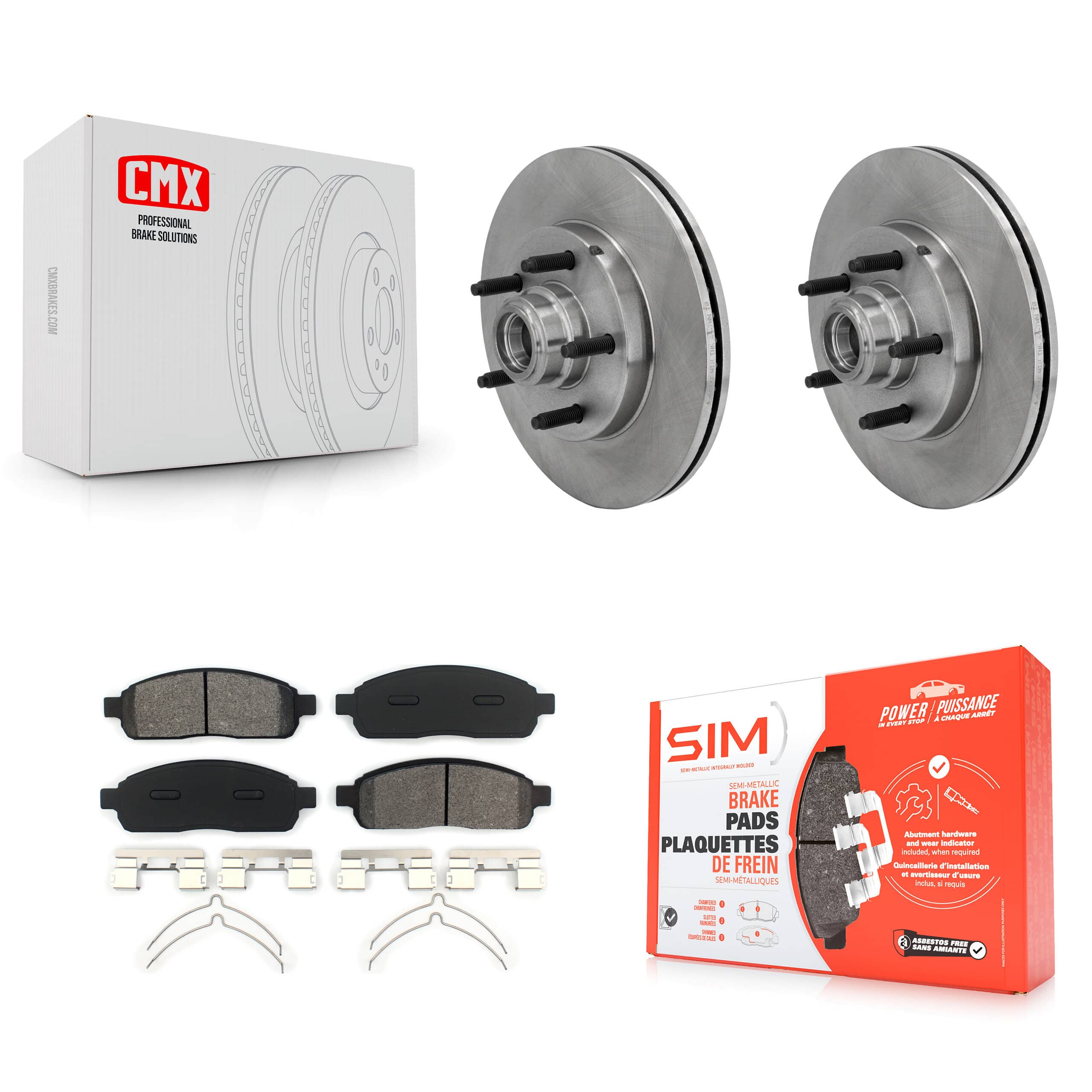 Transit Auto - K8S-100716 - Front Disc Brake Kits