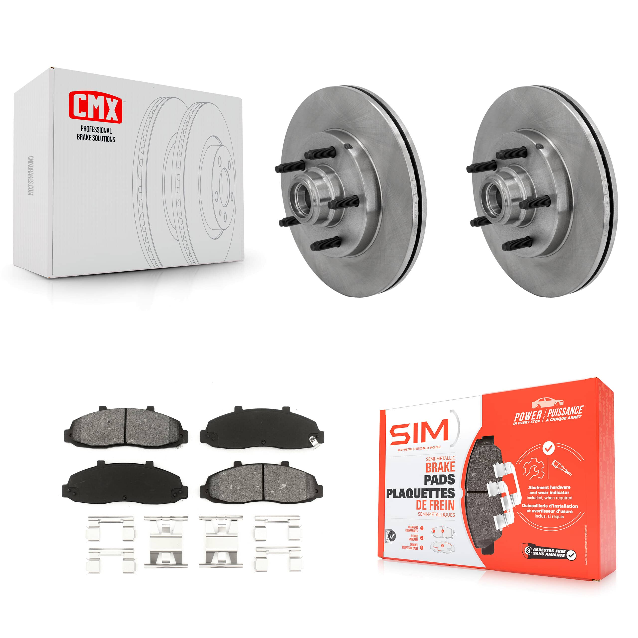 Transit Auto - K8S-100717 - Front Disc Brake Kits