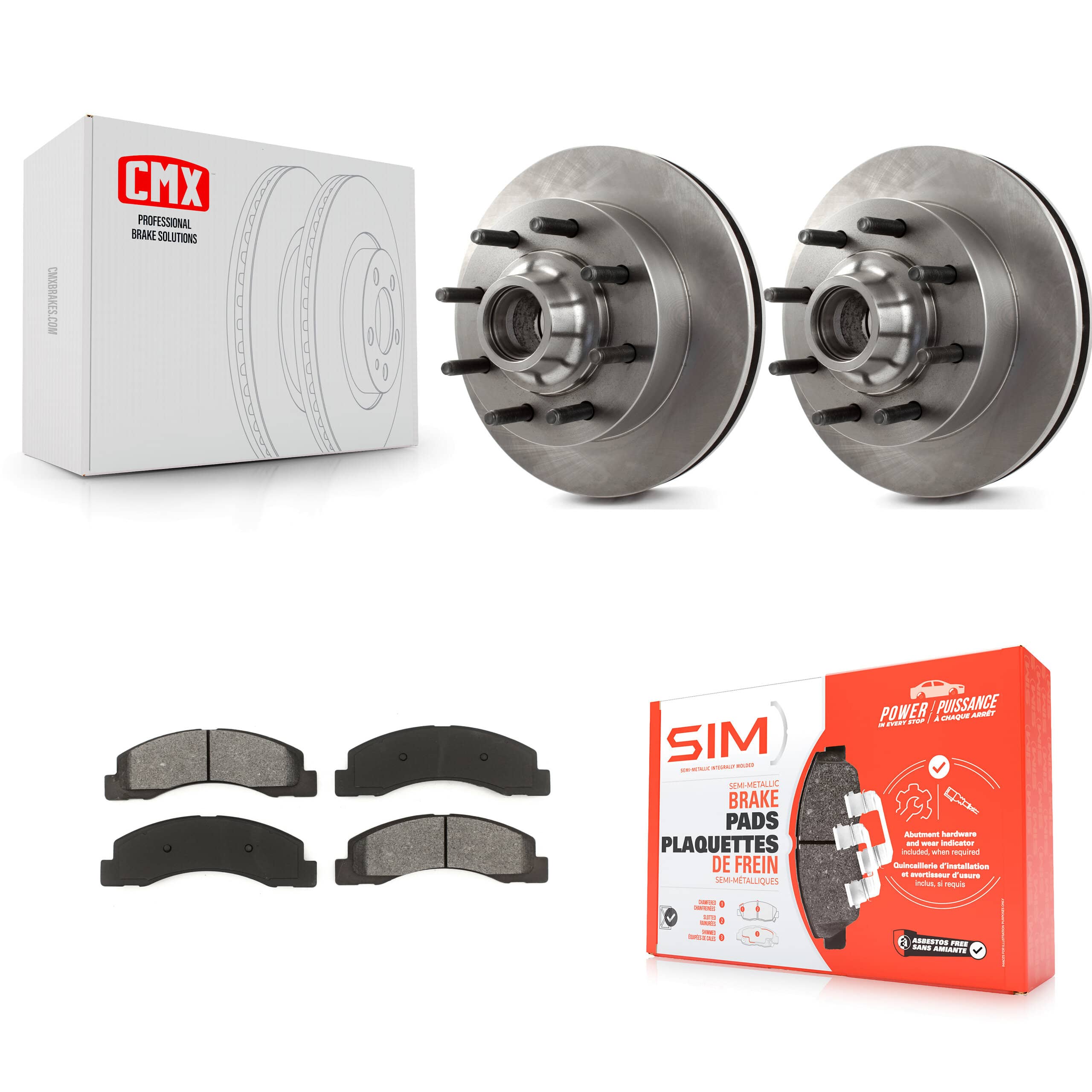 Transit Auto - K8S-100722 - Front Disc Brake Kits