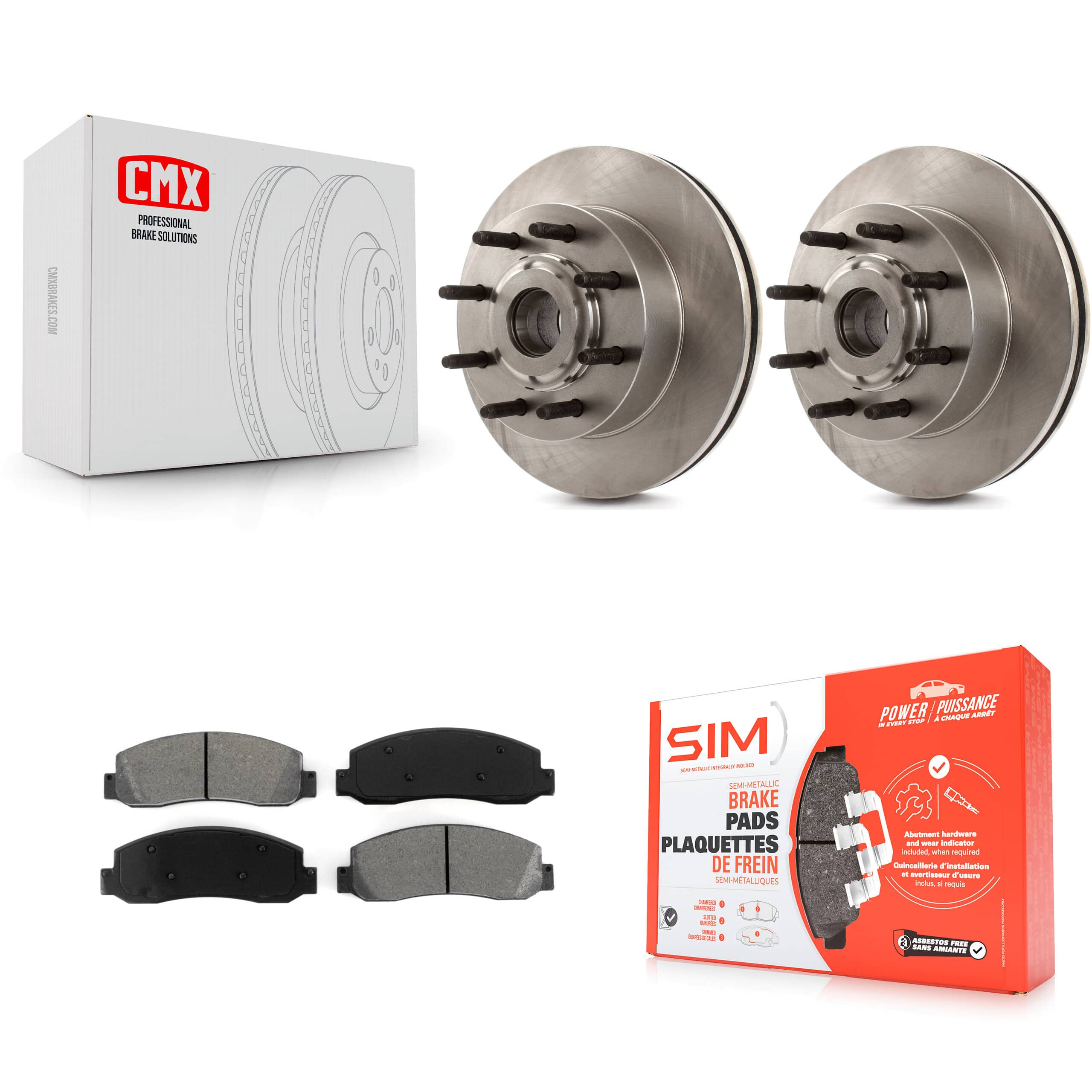 Transit Auto - K8S-100724 - Front Disc Brake Kits