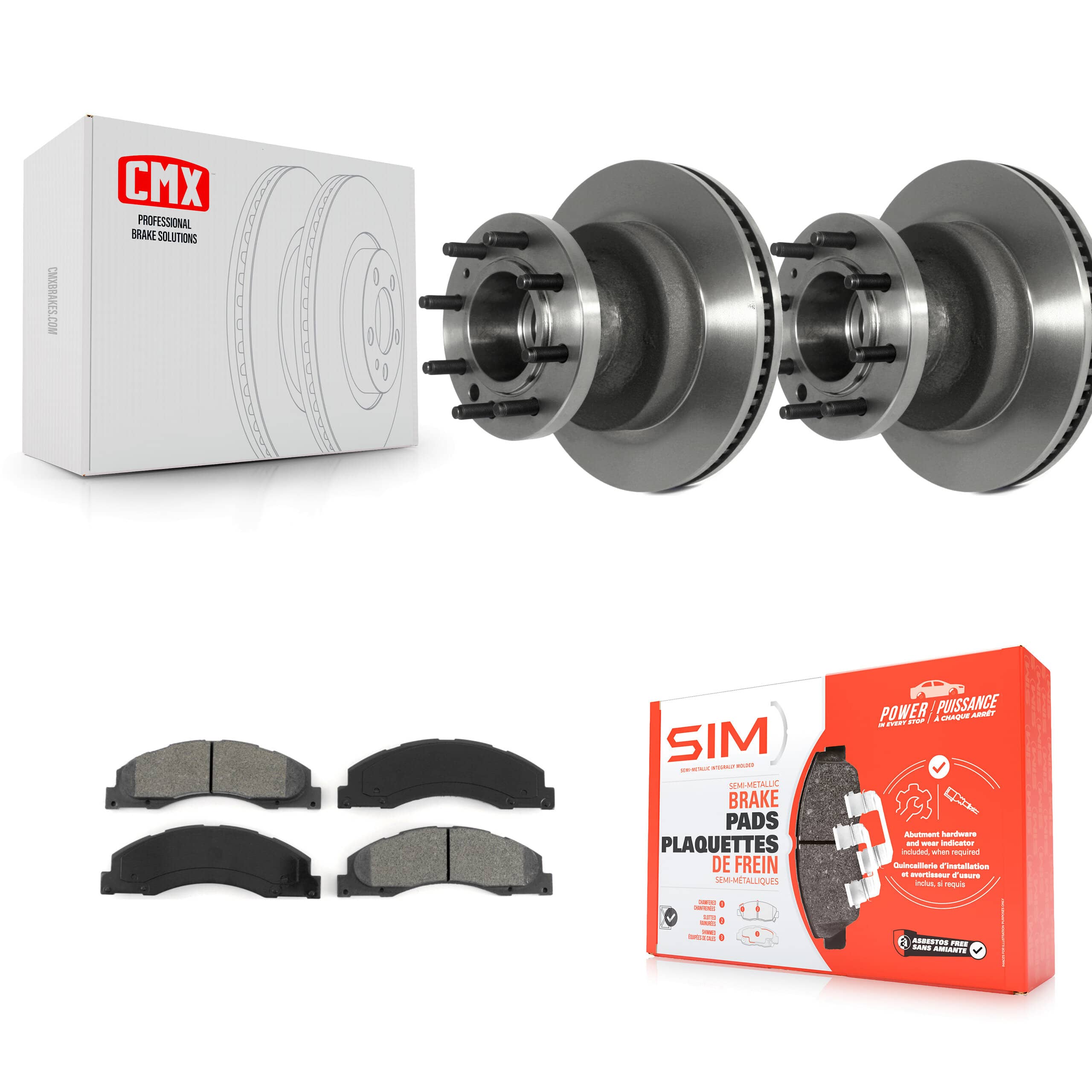 Transit Auto - K8S-100726 - Front Disc Brake Kits