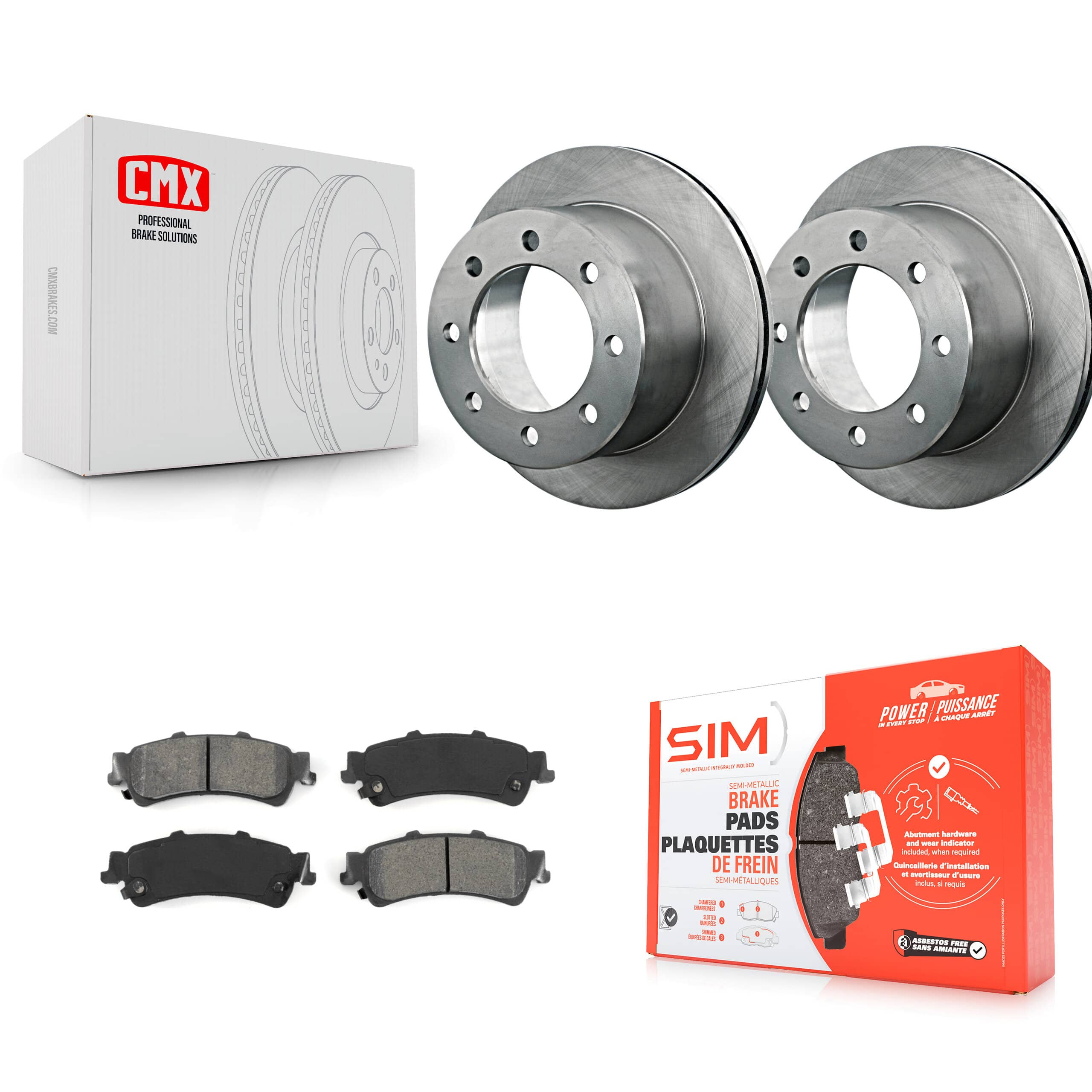 Transit Auto - K8S-101531 - Rear Disc Brake Kits