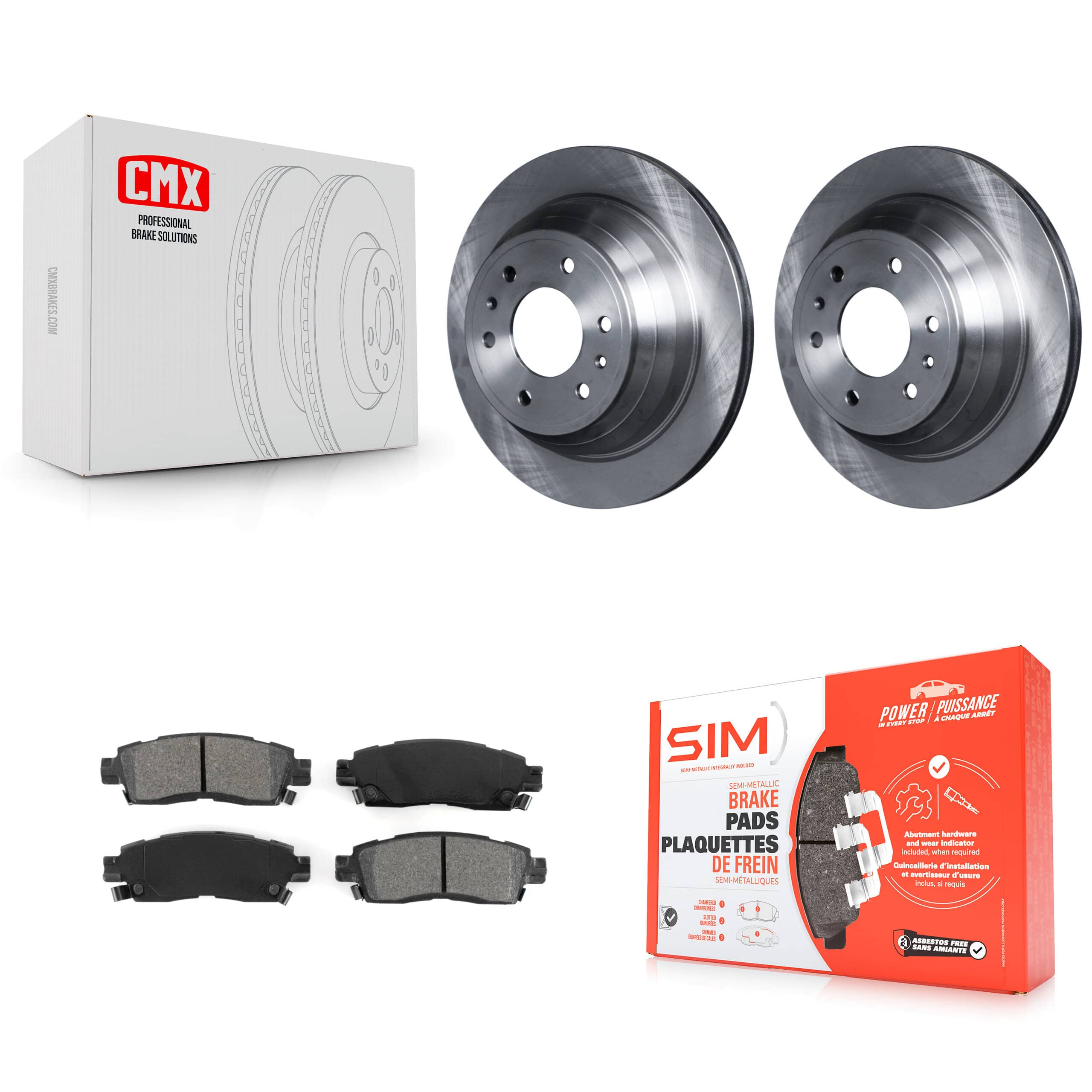 Transit Auto - K8S-101534 - Rear Disc Brake Kits