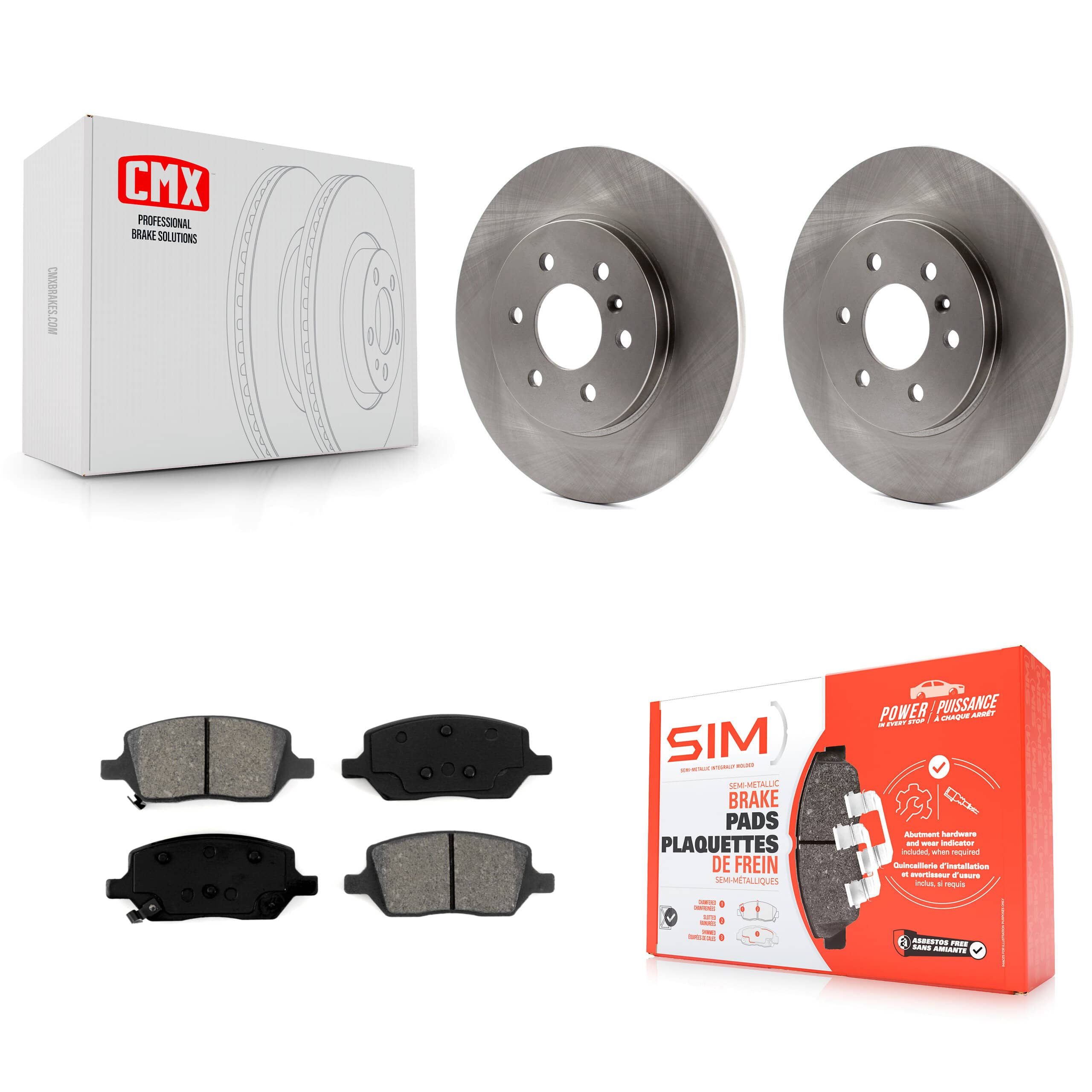 Transit Auto - K8S-101555 - Rear Disc Brake Kits