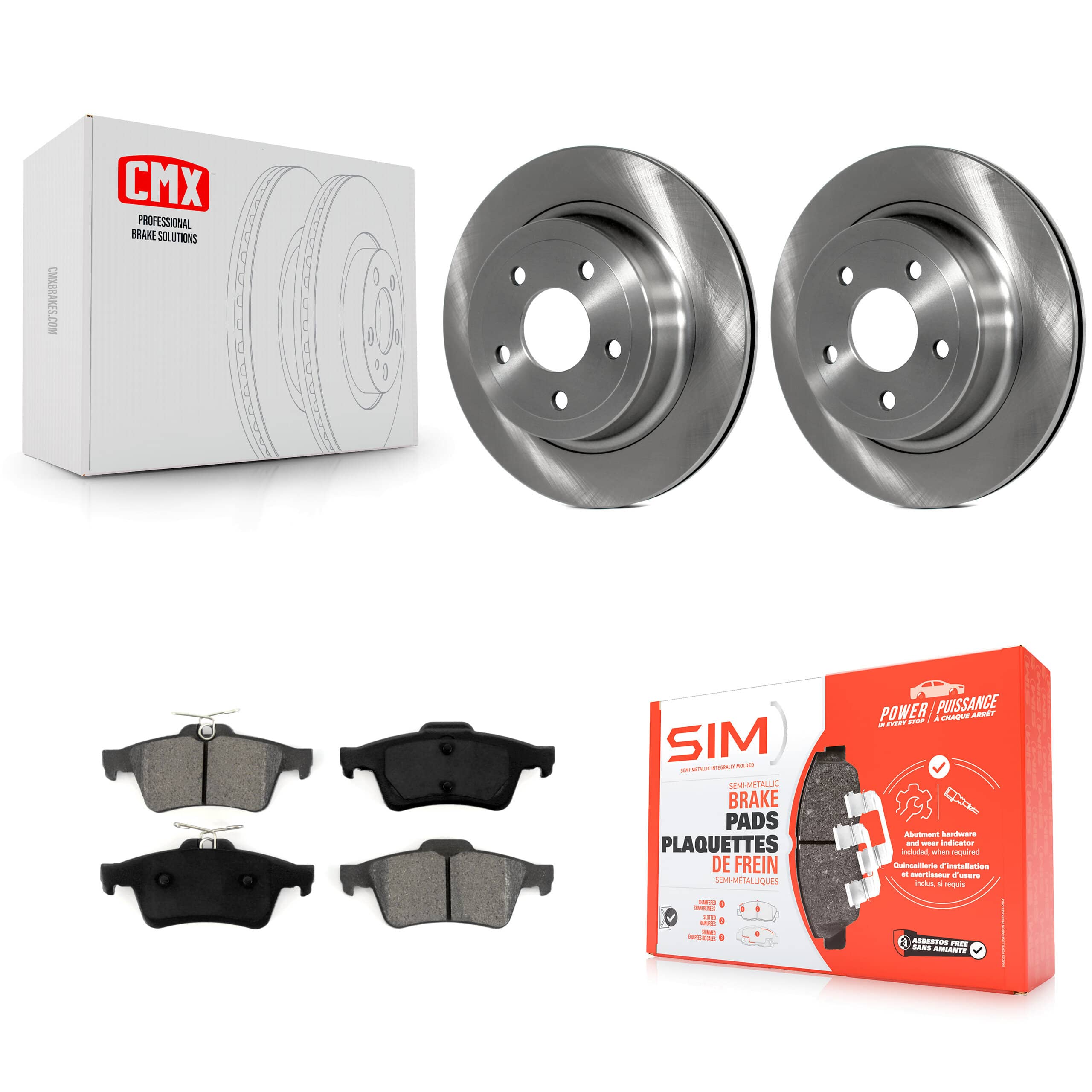 Transit Auto - K8S-101562 - Rear Disc Brake Kits