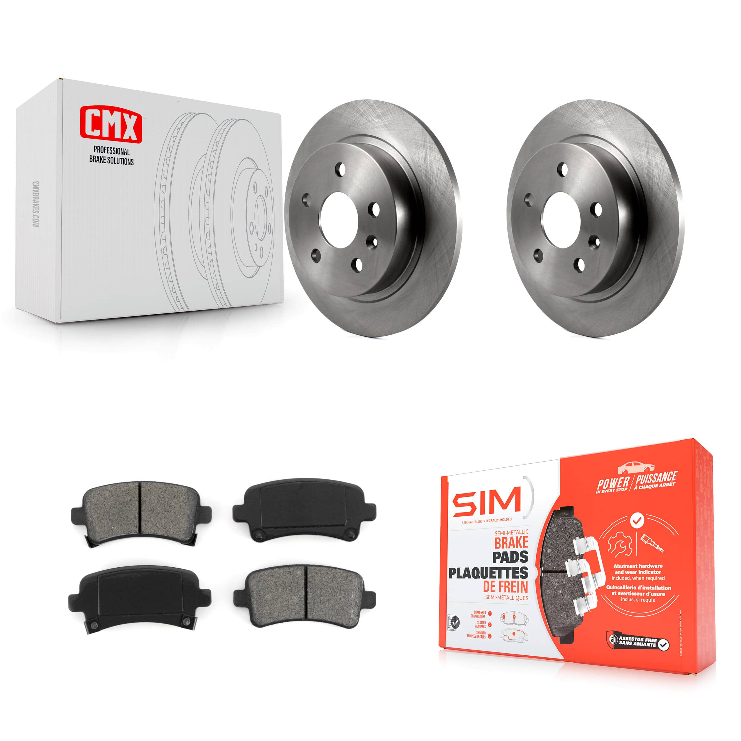 Transit Auto - K8S-101573 - Rear Disc Brake Kits