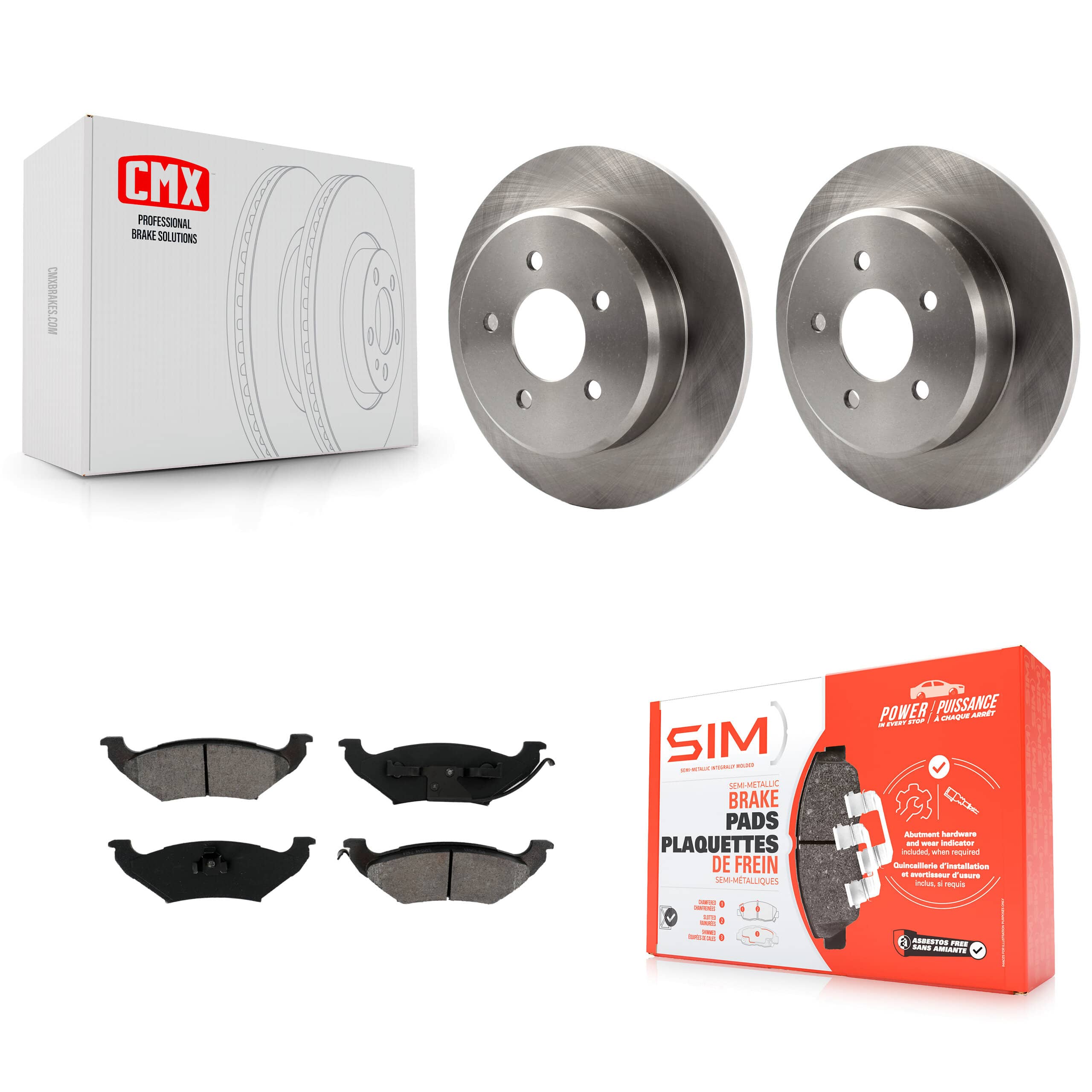 Transit Auto - K8S-101581 - Rear Disc Brake Kits