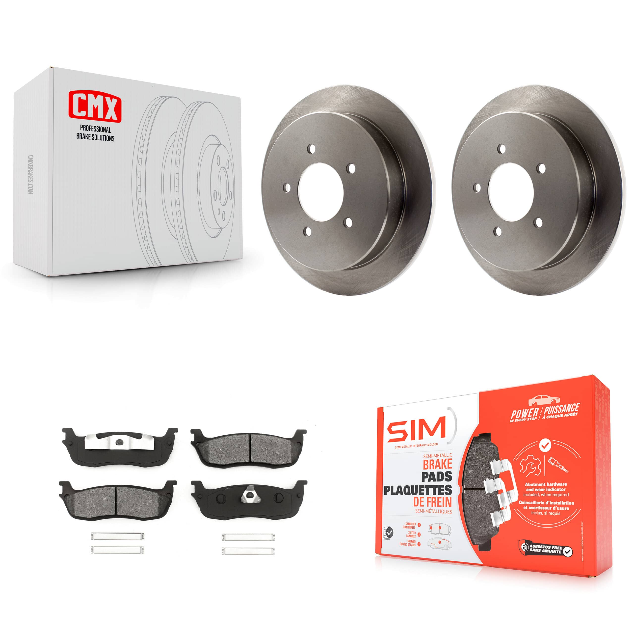 Transit Auto - K8S-101588 - Rear Disc Brake Kits