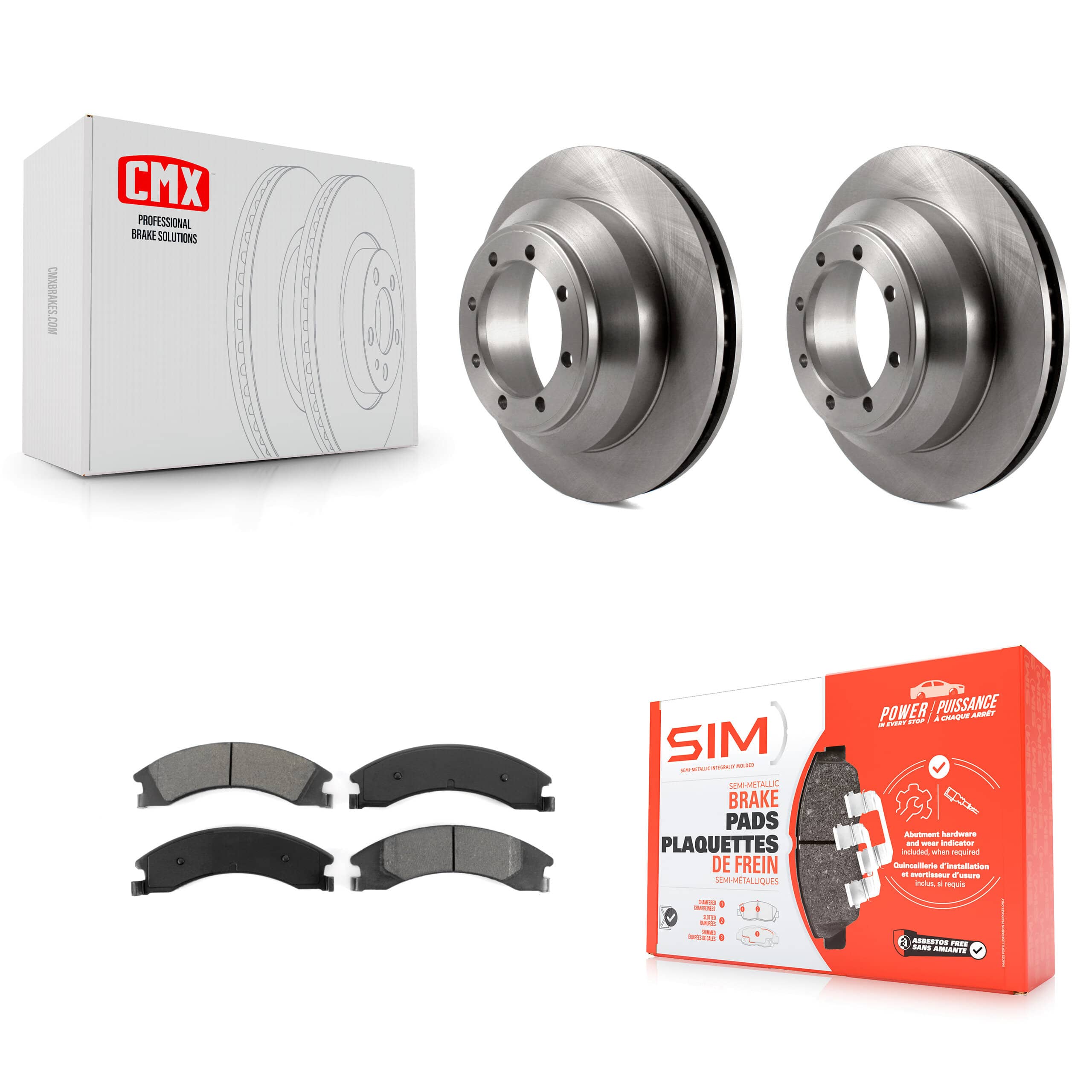 Transit Auto - K8S-101630 - Rear Disc Brake Kits