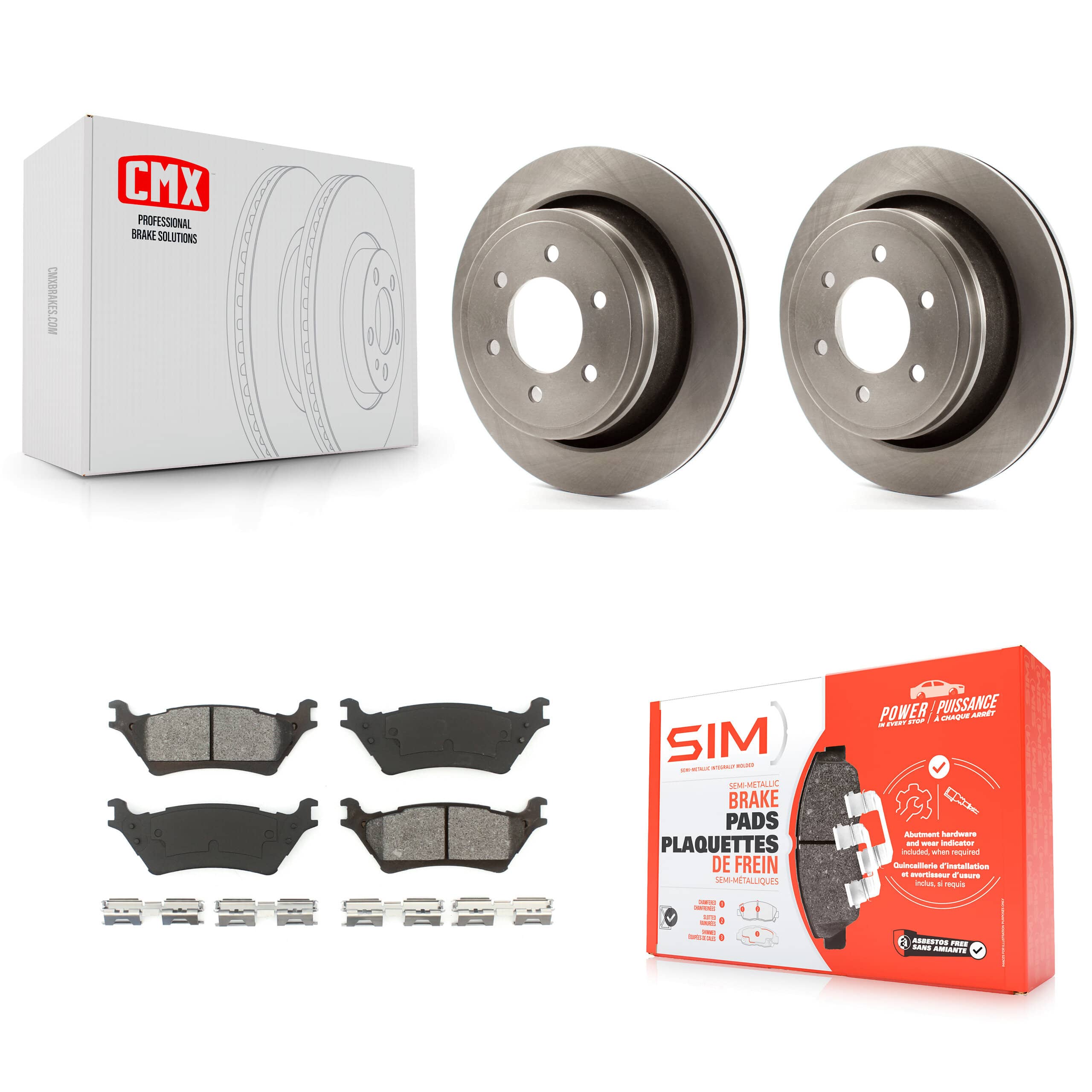 Transit Auto - K8S-101637 - Rear Disc Brake Kits