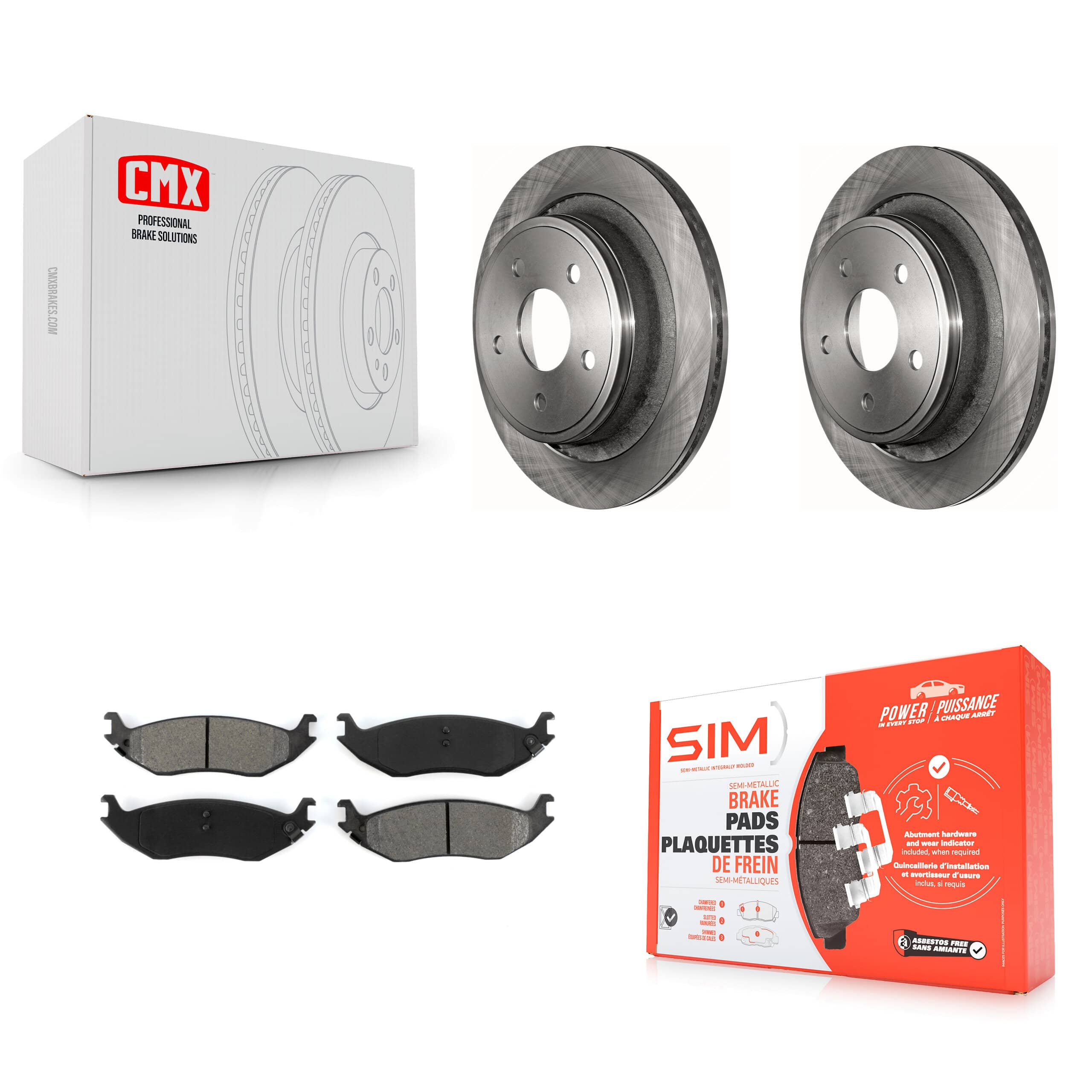 Transit Auto - K8S-101658 - Rear Disc Brake Kits