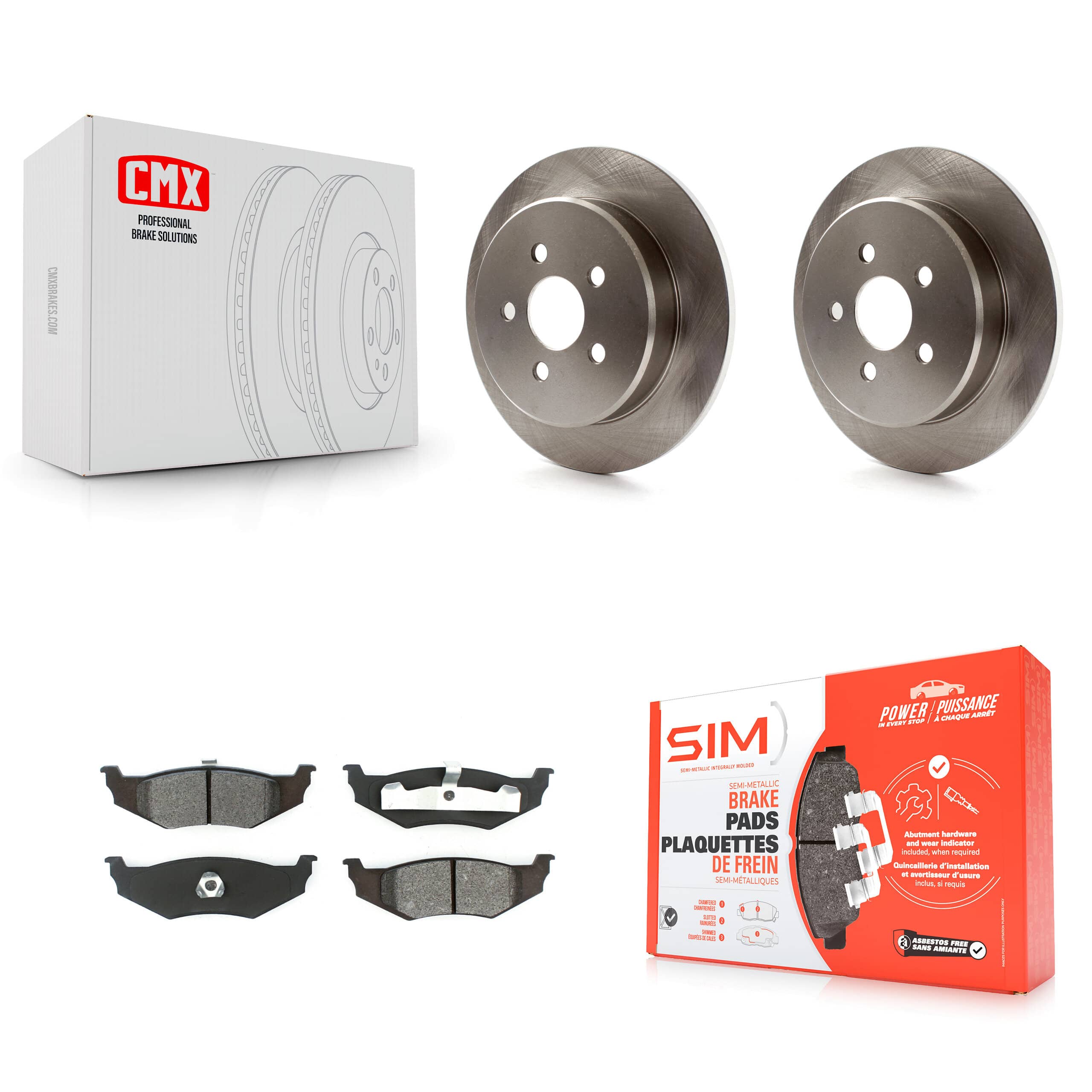 Transit Auto - K8S-101661 - Rear Disc Brake Kits