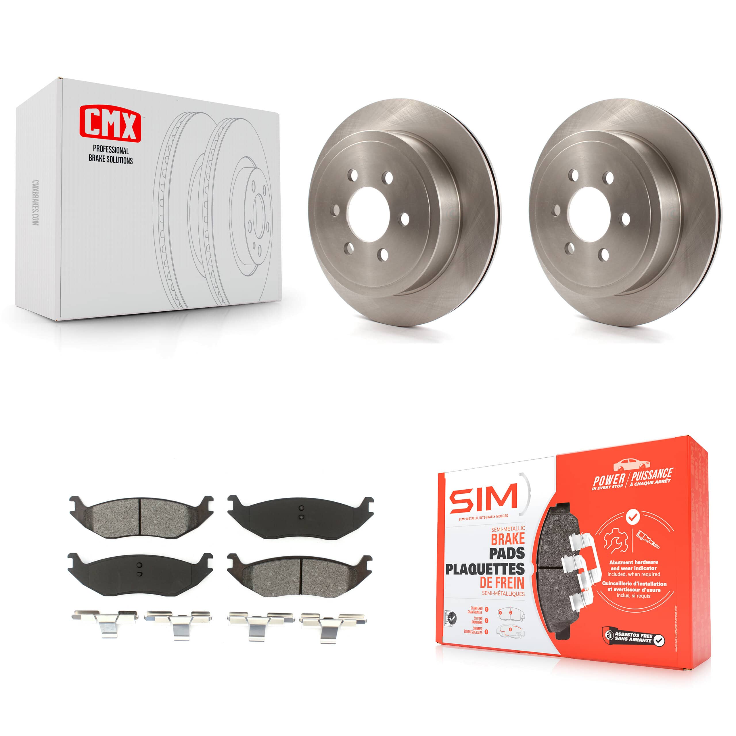 Transit Auto - K8S-101663 - Rear Disc Brake Kits