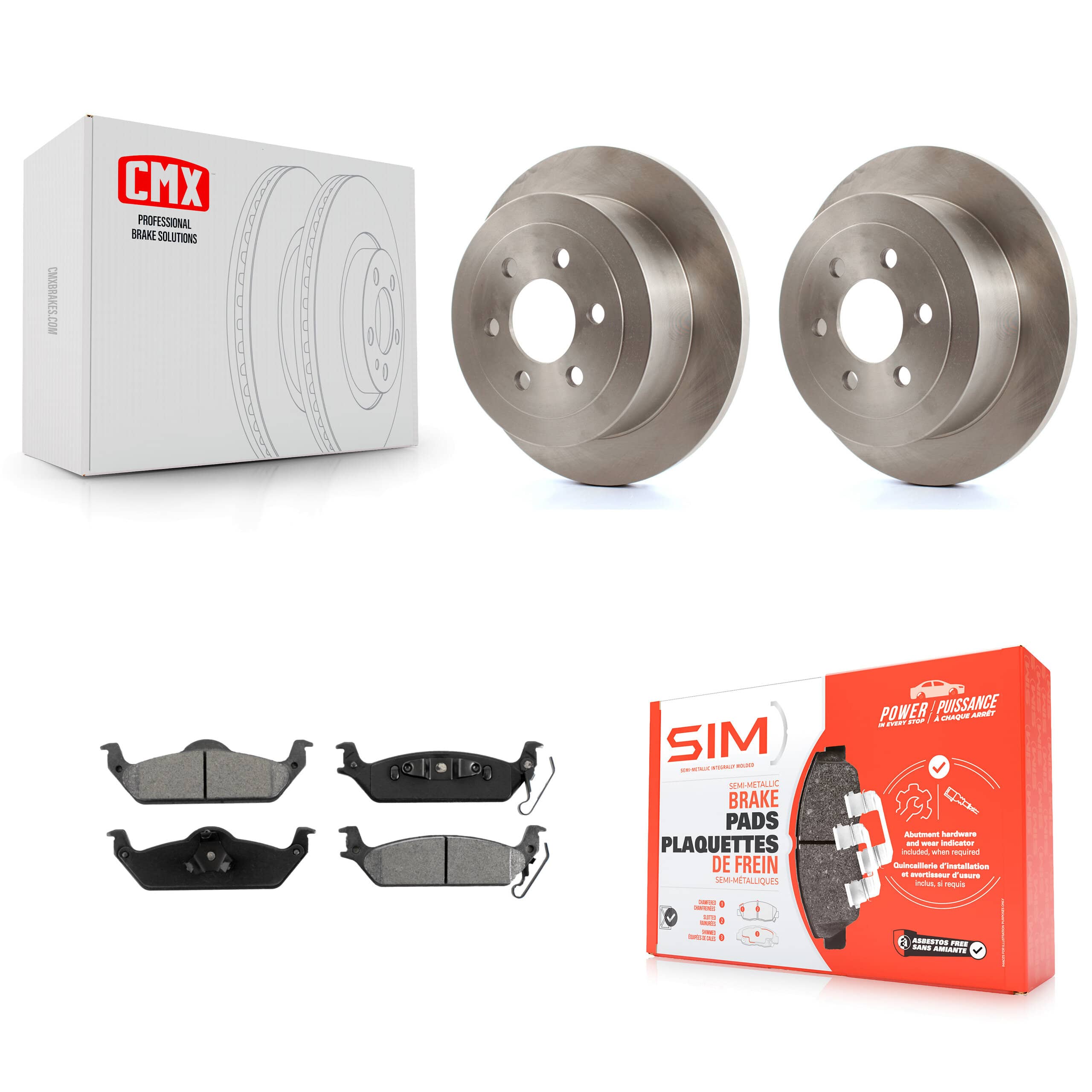 Transit Auto - K8S-101664 - Rear Disc Brake Kits
