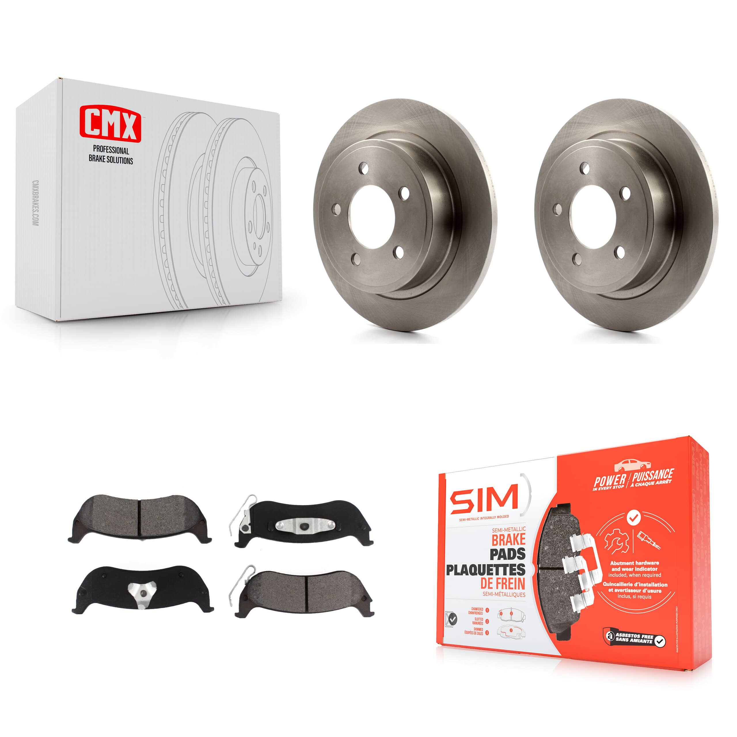 Transit Auto - K8S-101665 - Rear Disc Brake Kits