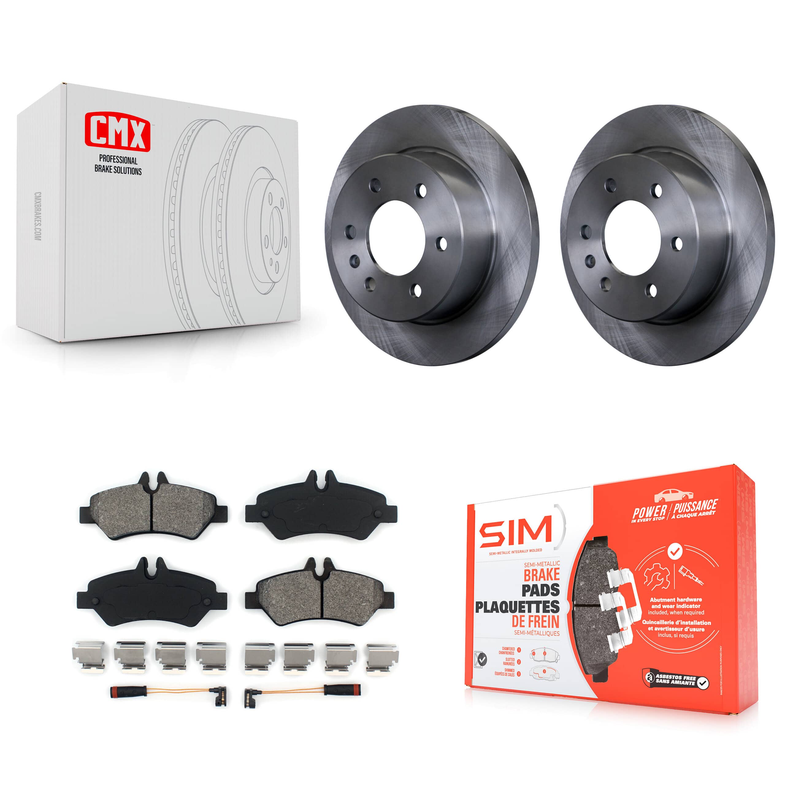 Transit Auto - K8S-101680 - Rear Disc Brake Kits