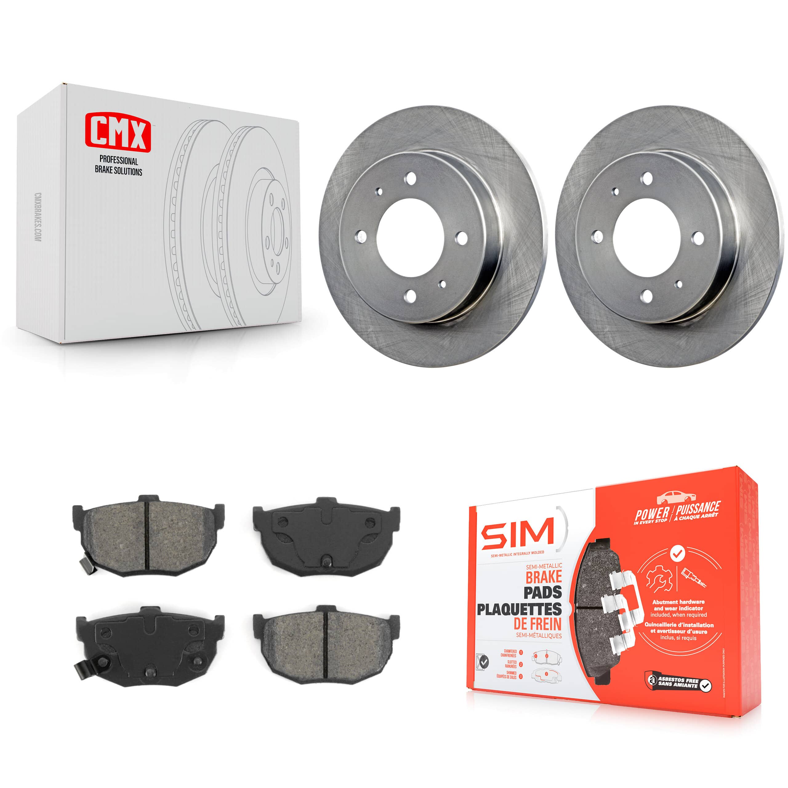 Transit Auto - K8S-101718 - Rear Disc Brake Kits