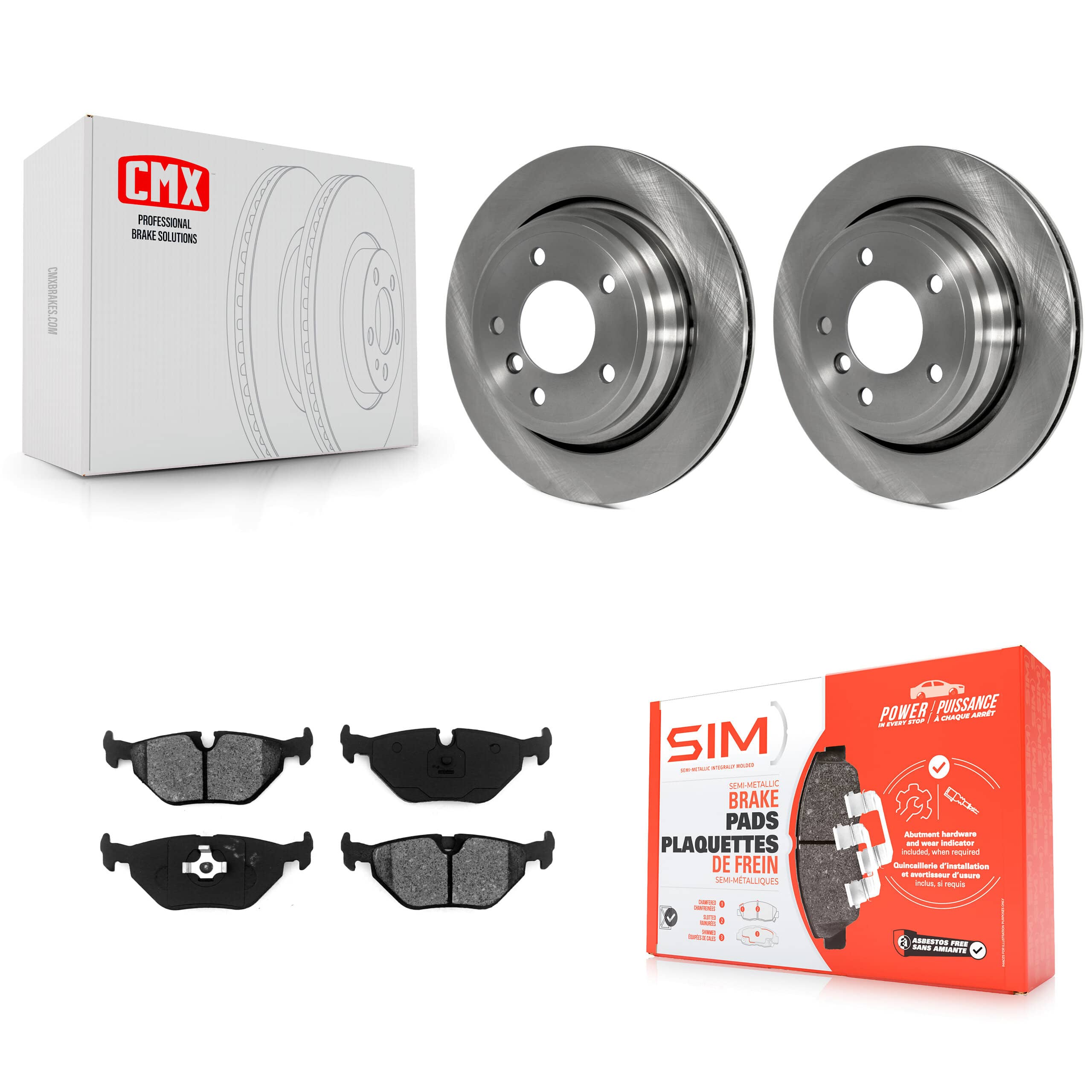 Transit Auto - K8S-101734 - Rear Disc Brake Kits
