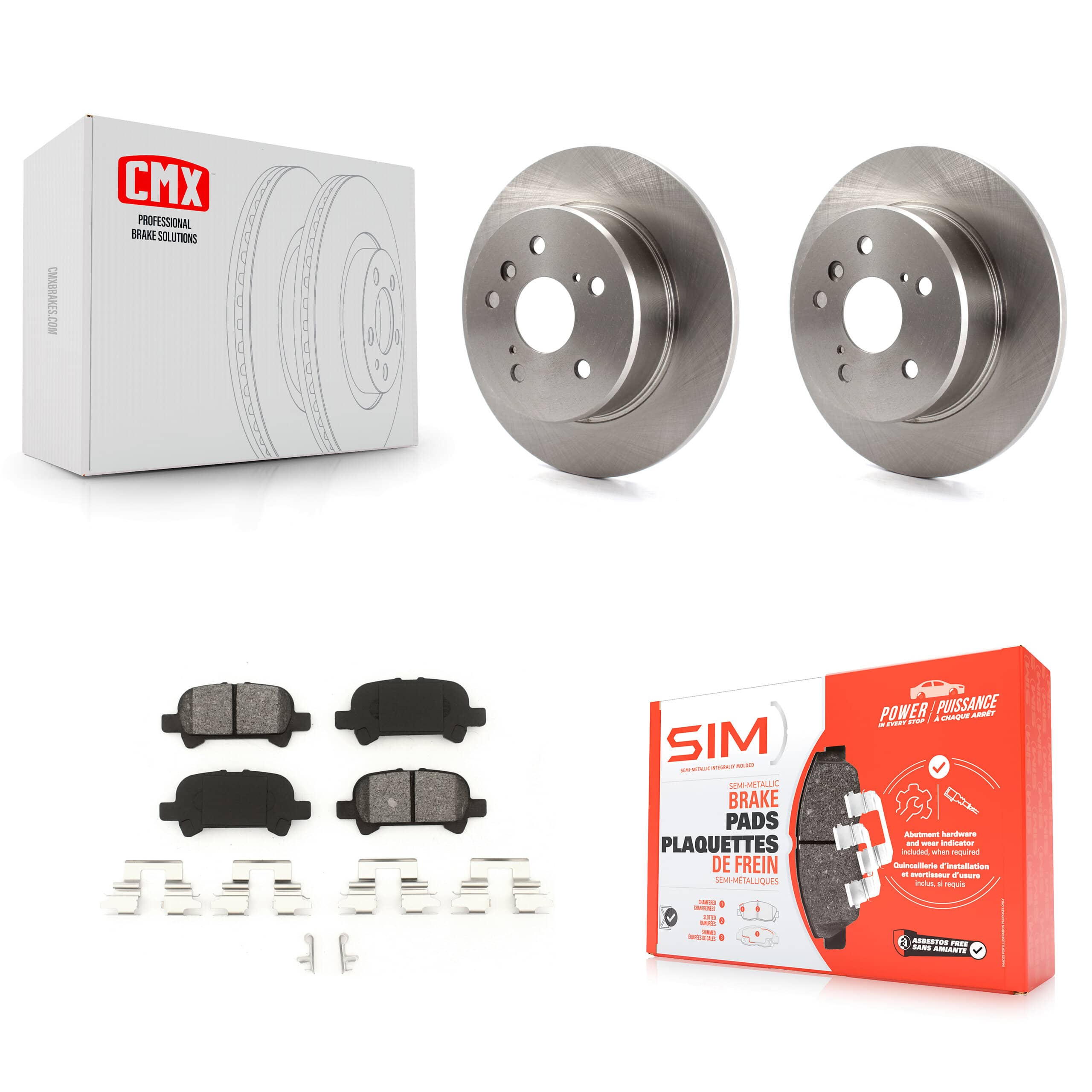 Transit Auto - K8S-101738 - Rear Disc Brake Kits