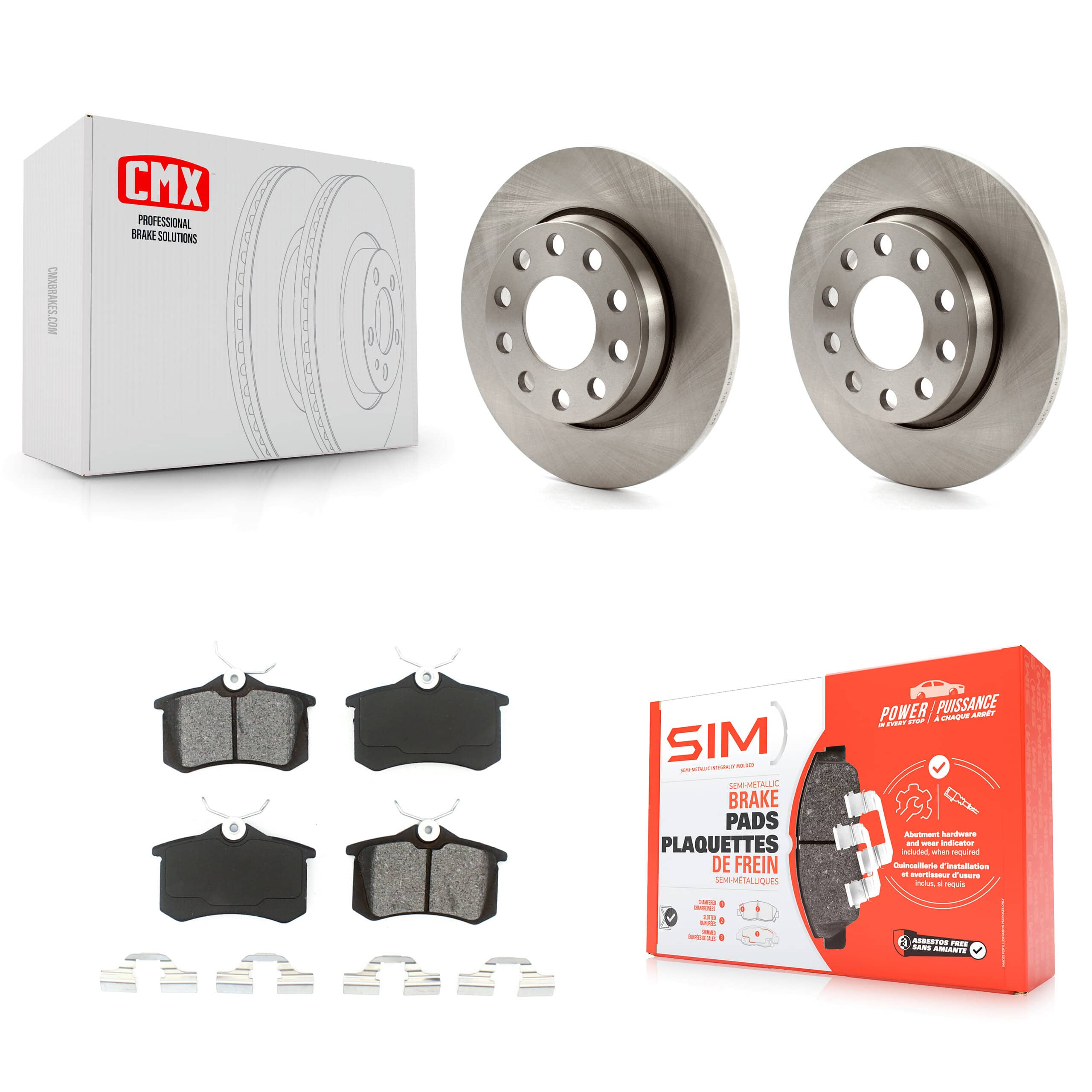 Transit Auto - K8S-101772 - Rear Disc Brake Kits
