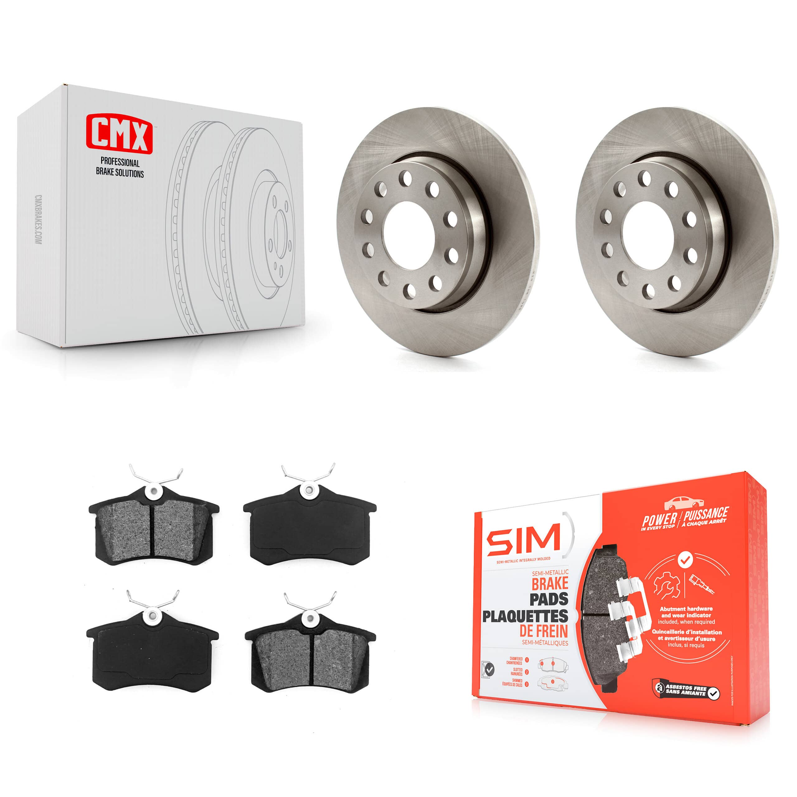 Transit Auto - K8S-101773 - Rear Disc Brake Kits
