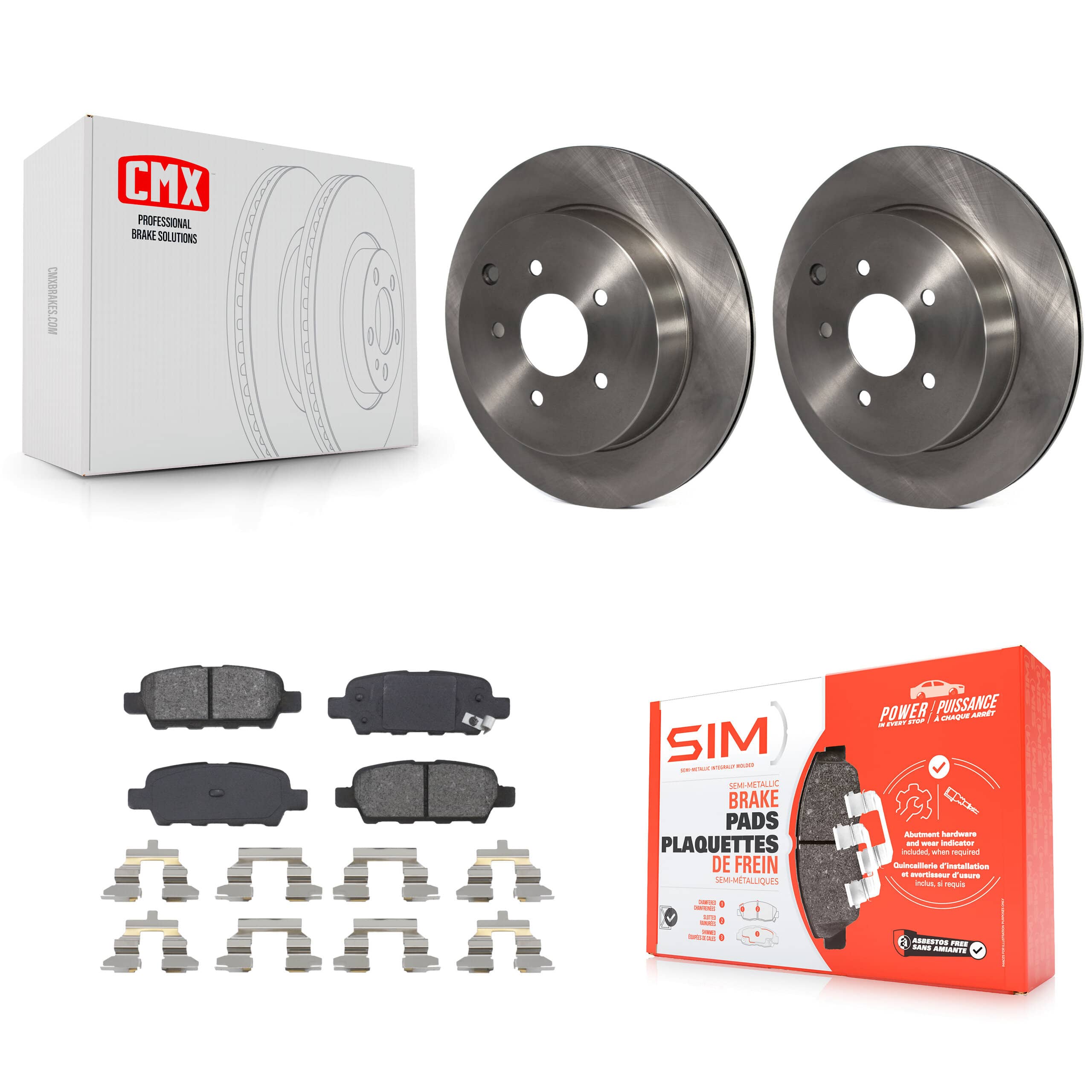 Transit Auto - K8S-101786 - Rear Disc Brake Kits