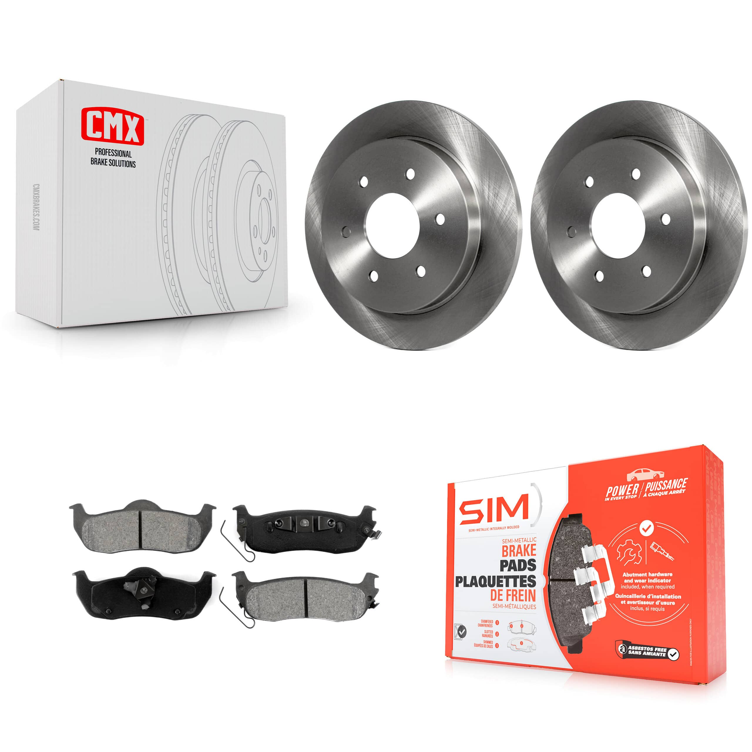 Transit Auto - K8S-101796 - Rear Disc Brake Kits