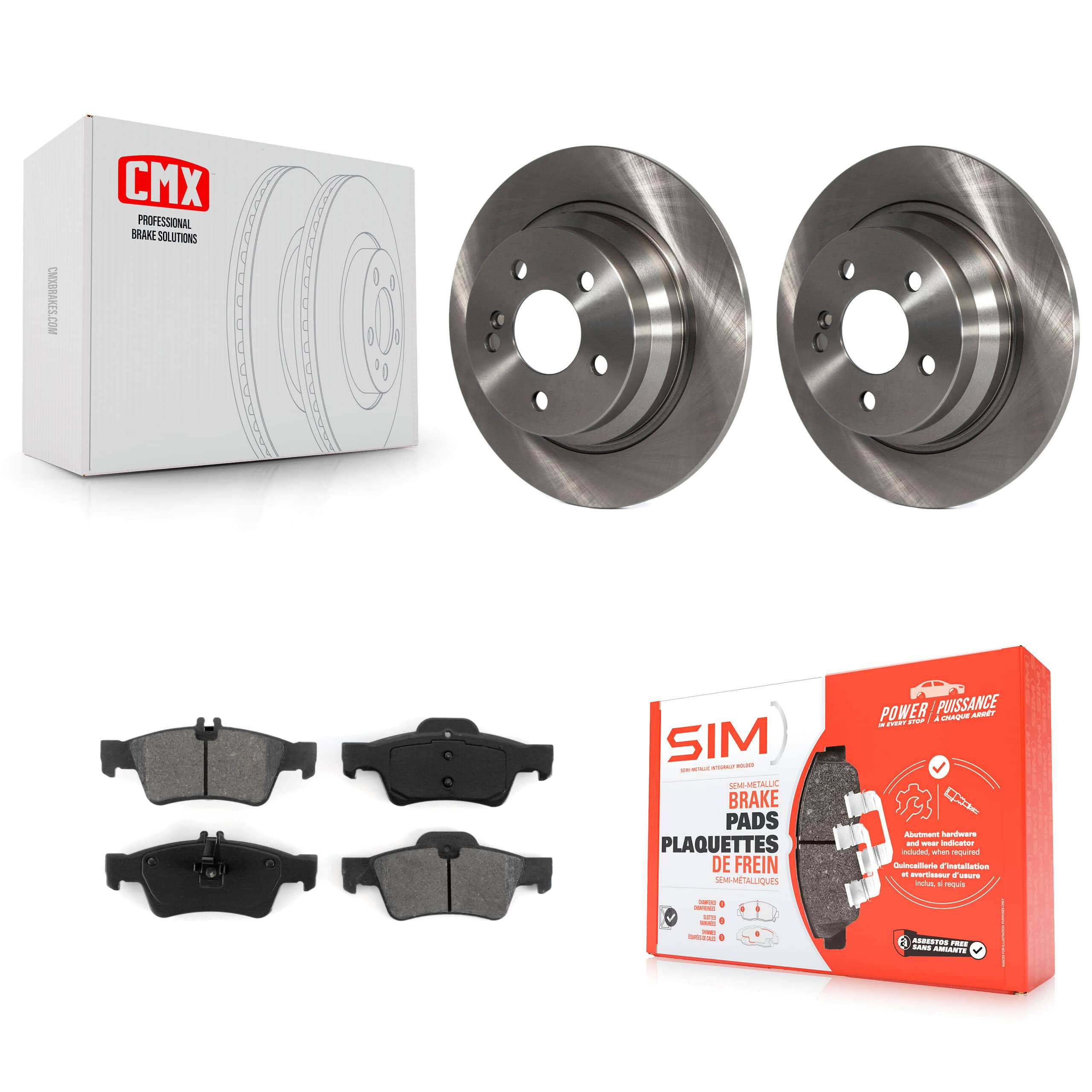 Transit Auto - K8S-101802 - Rear Disc Brake Kits