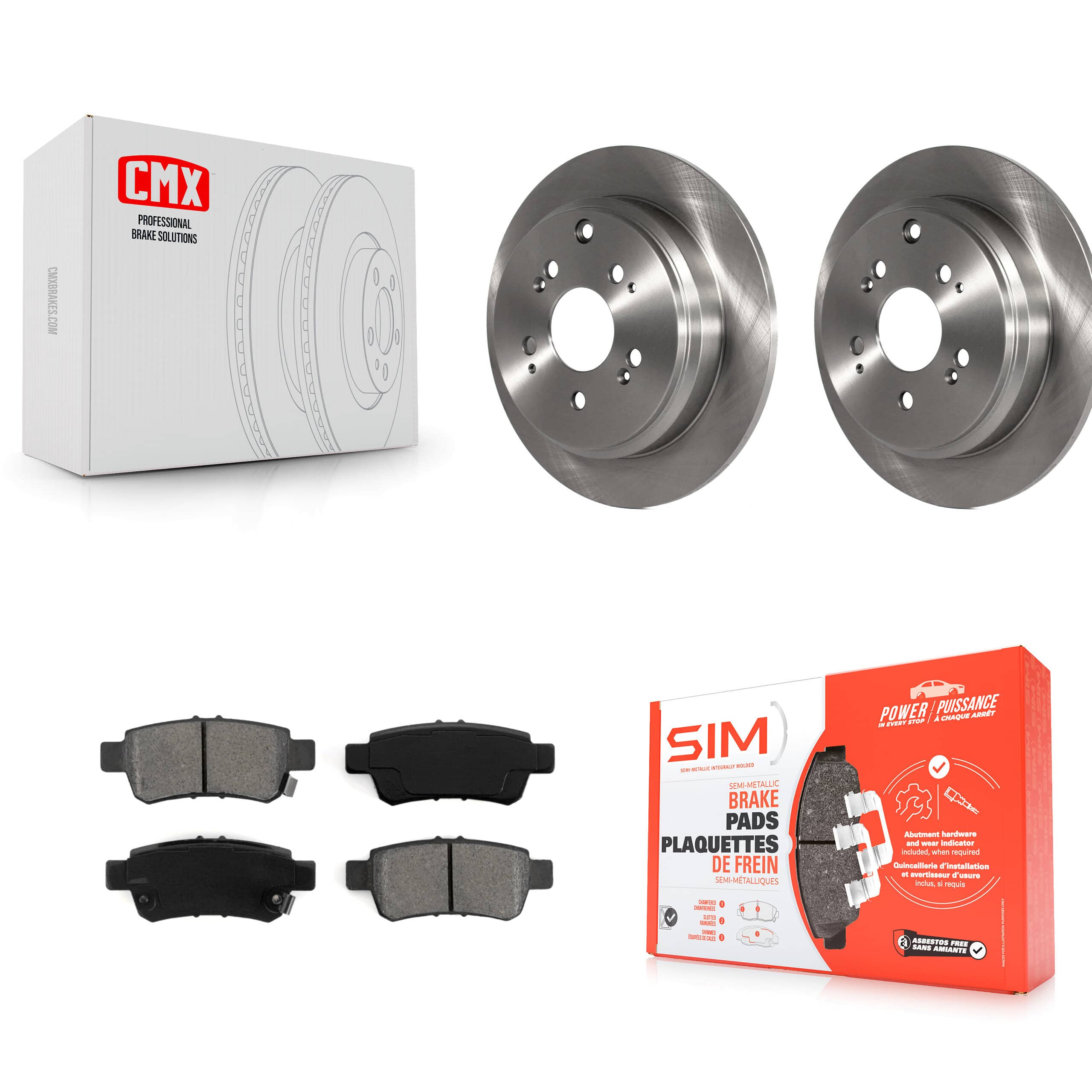 Transit Auto - K8S-101812 - Rear Disc Brake Kits