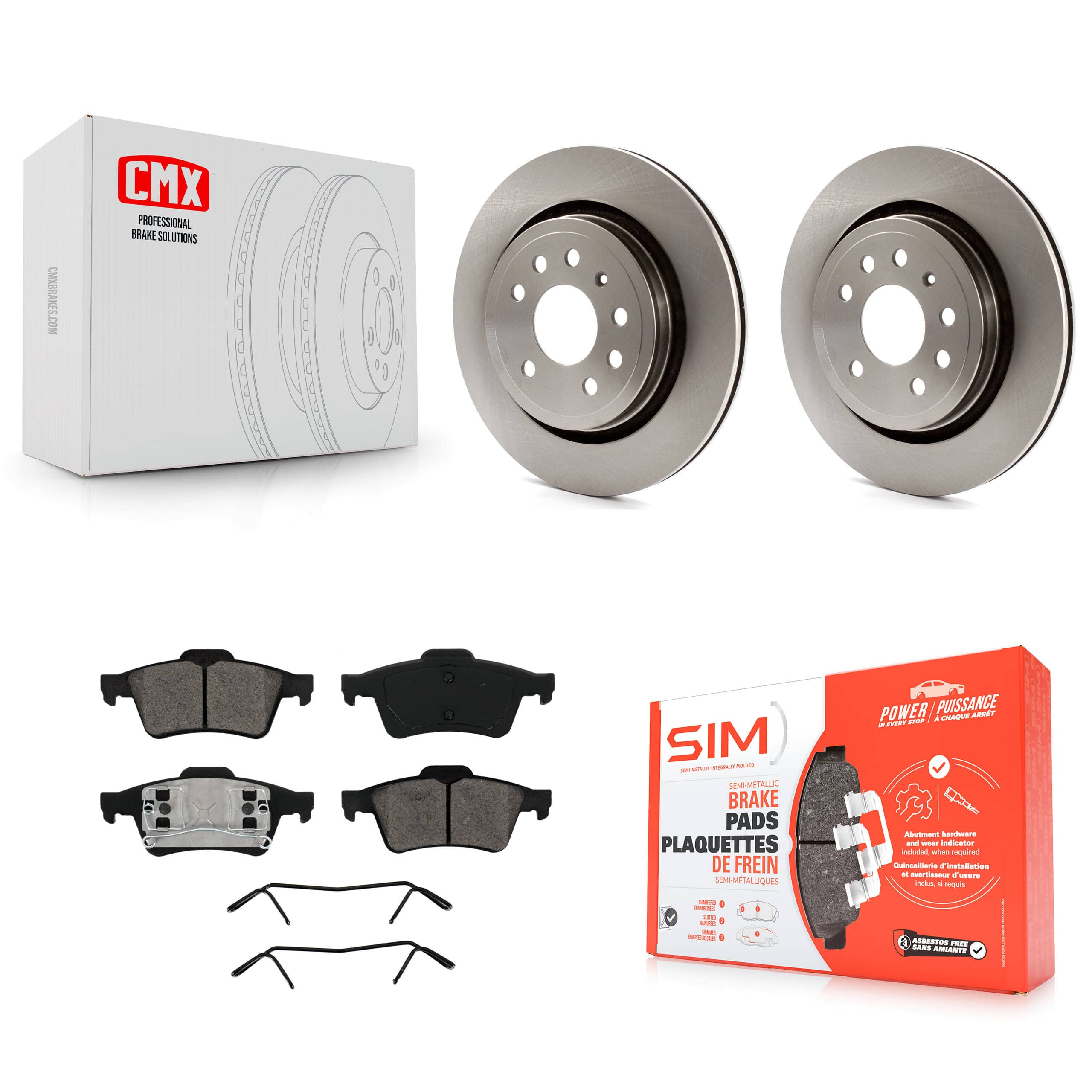 Transit Auto - K8S-101819 - Rear Disc Brake Kits