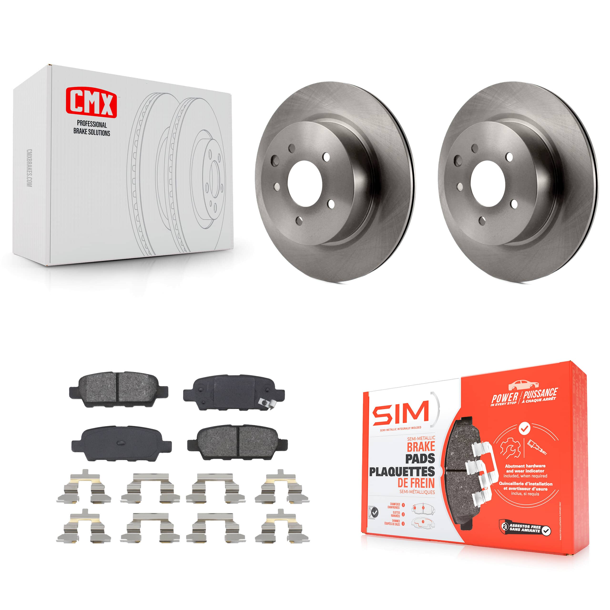 Transit Auto - K8S-101822 - Rear Disc Brake Kits