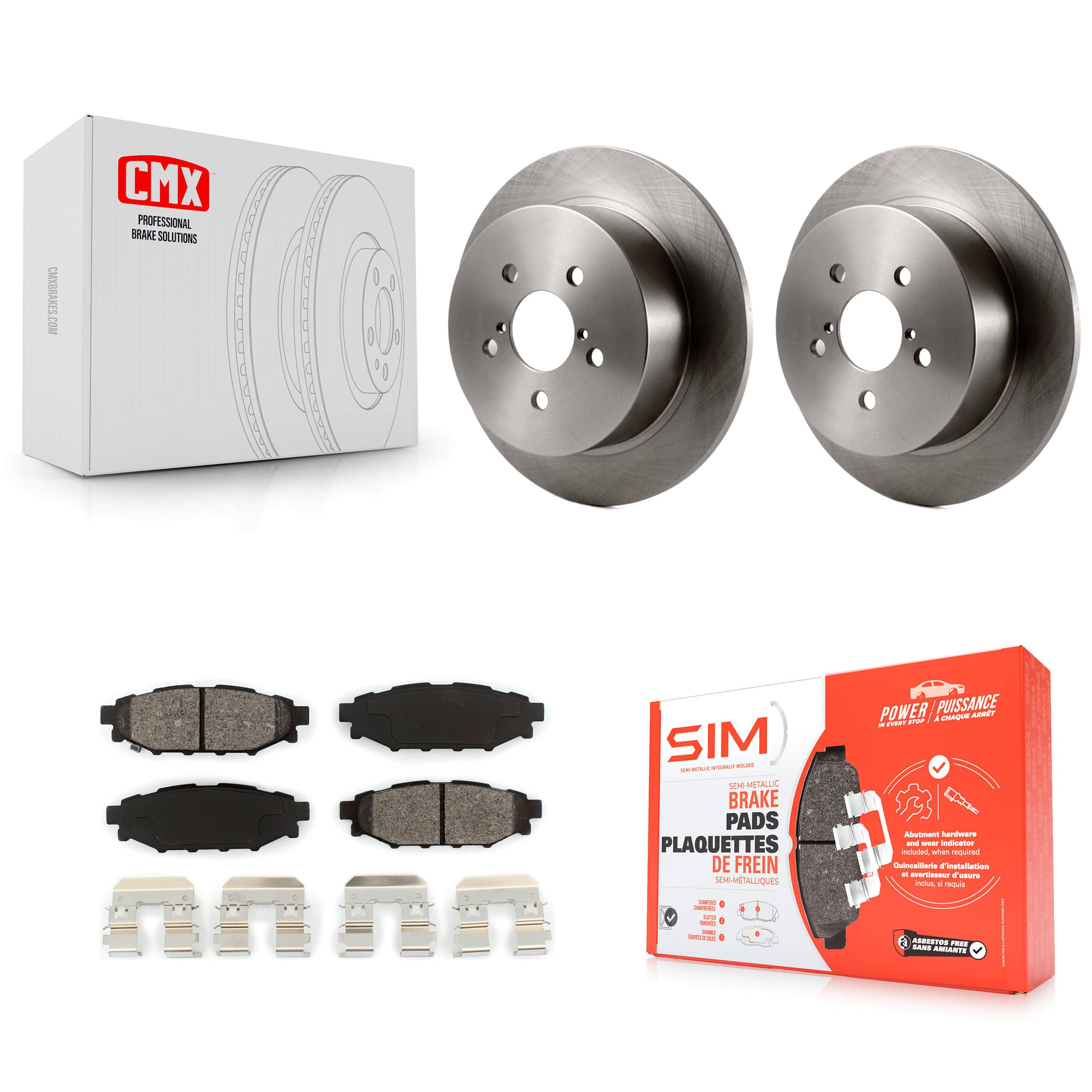 Transit Auto - K8S-101828 - Rear Disc Brake Kits