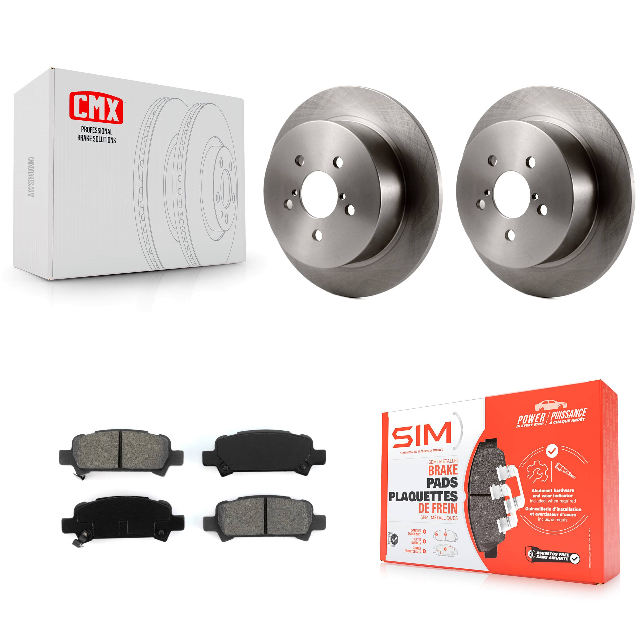 Transit Auto - K8S-101829 - Rear Disc Brake Kits