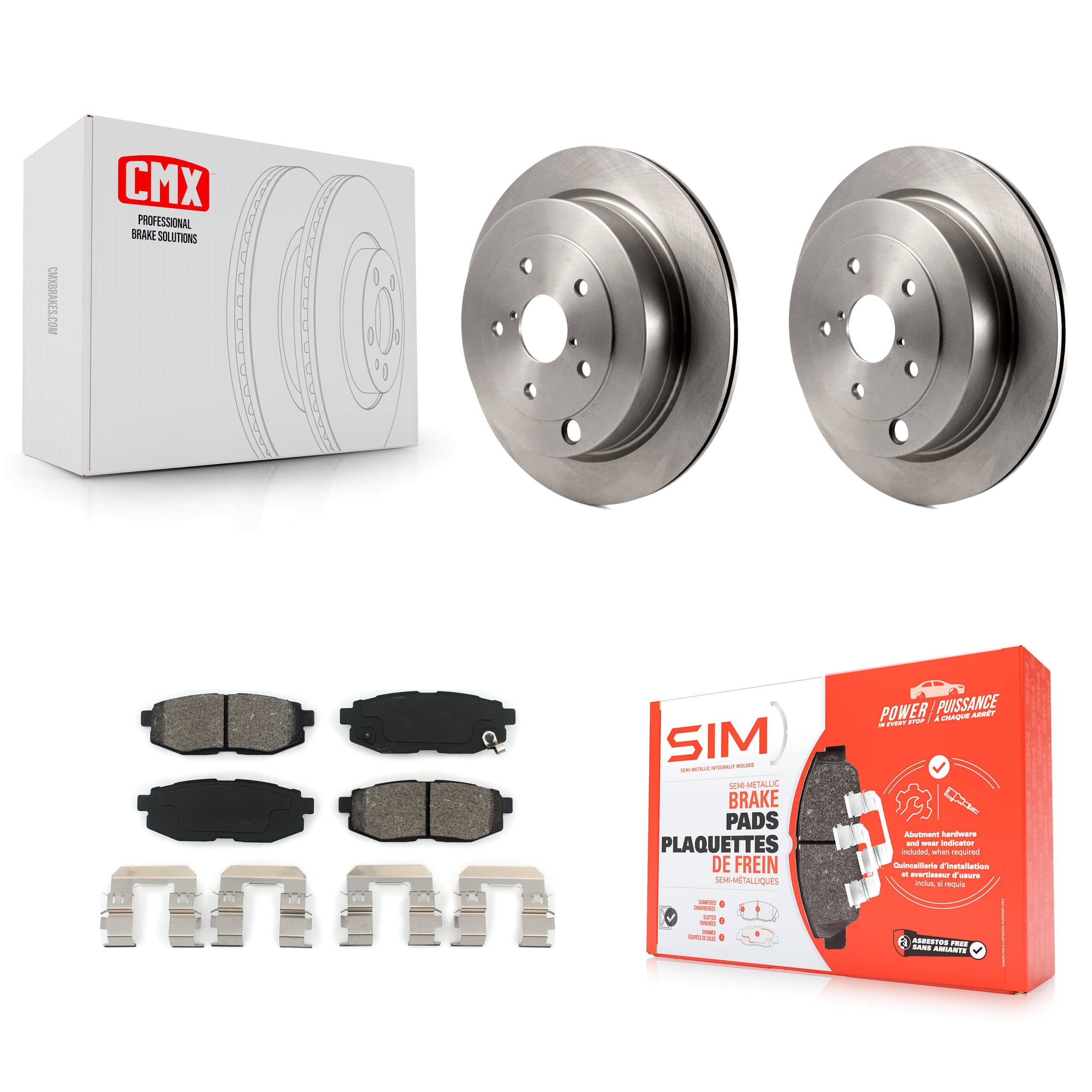Transit Auto - K8S-101832 - Rear Disc Brake Kits