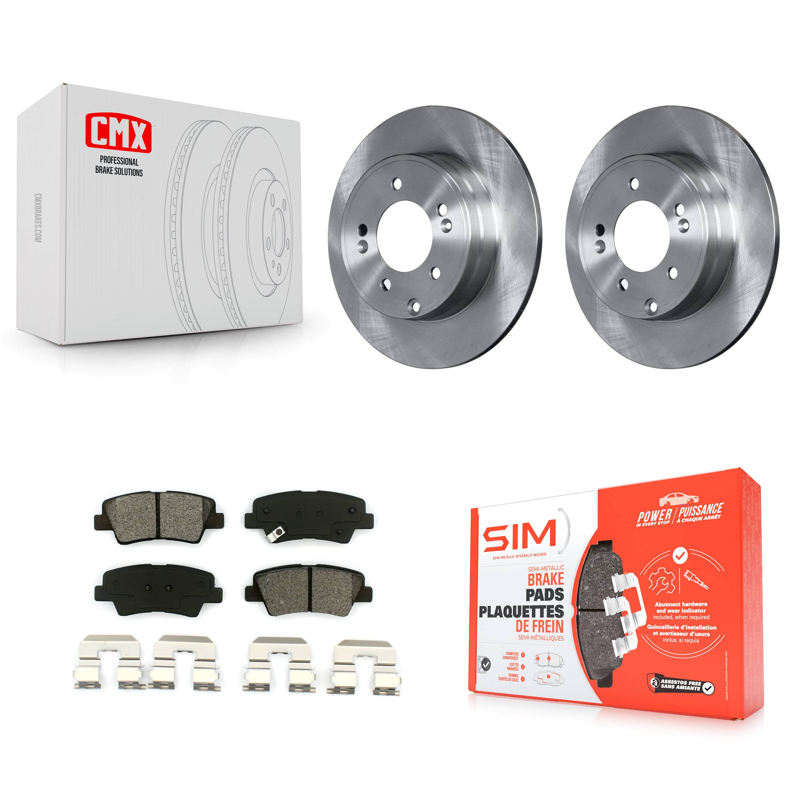 Transit Auto - K8S-101844 - Rear Disc Brake Kits