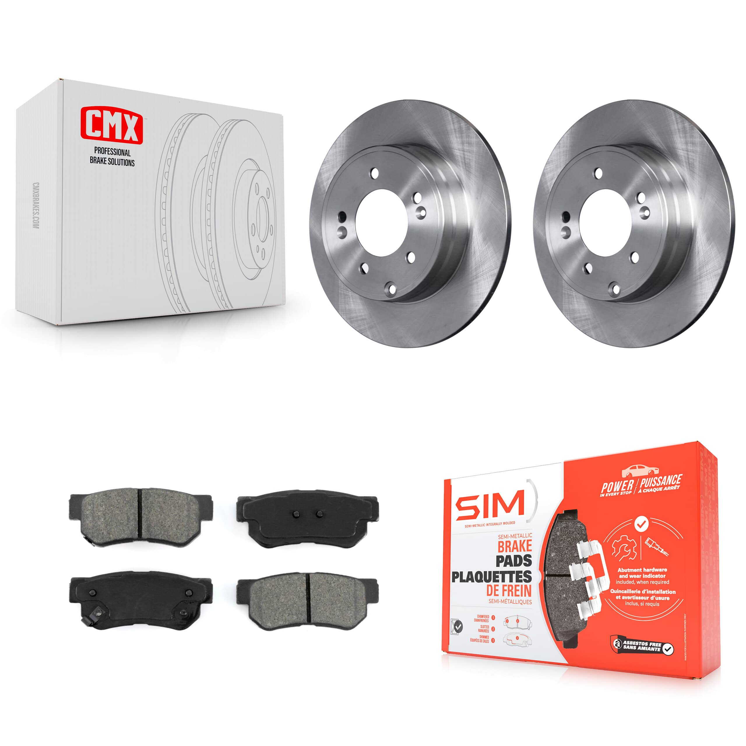Transit Auto - K8S-101845 - Rear Disc Brake Kits