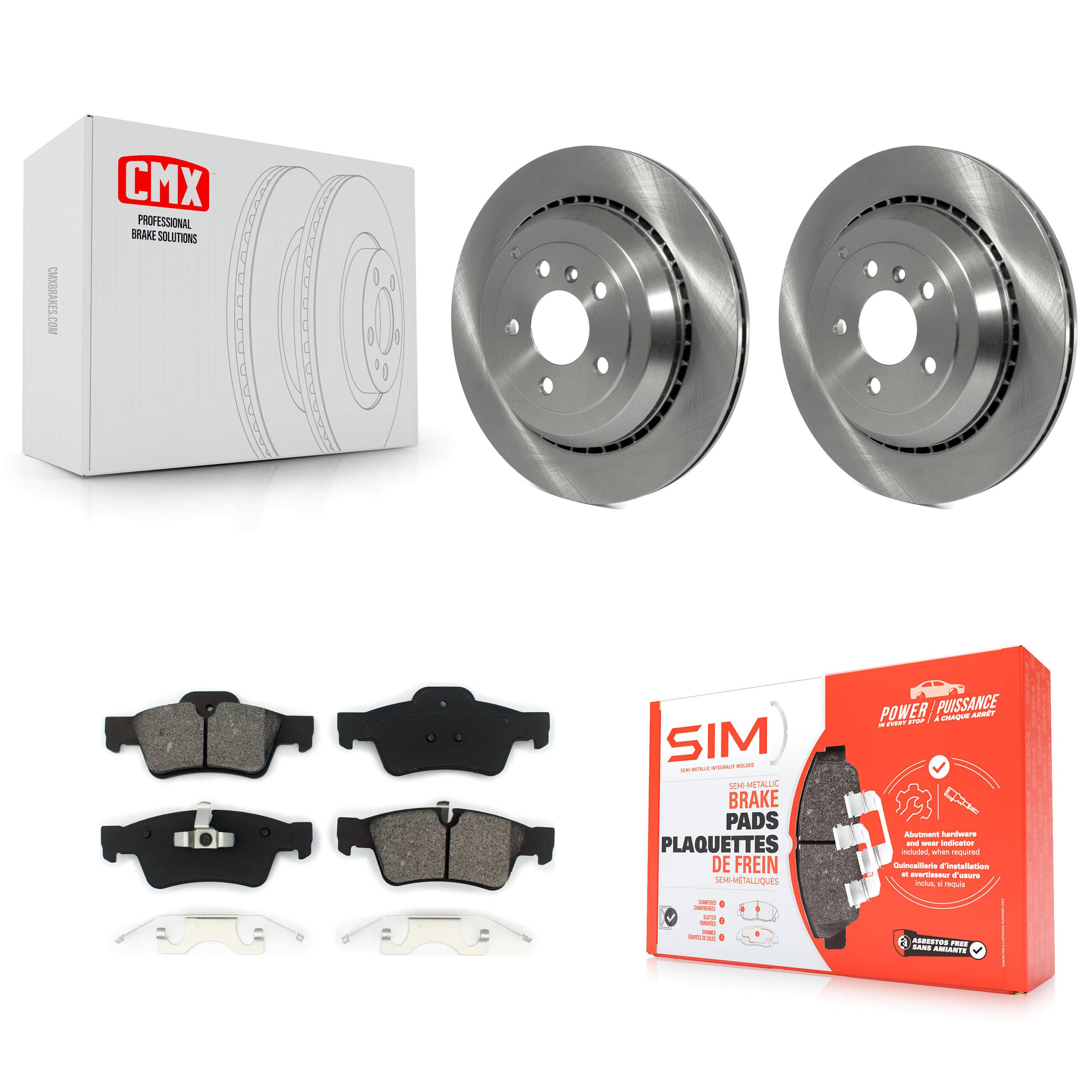 Transit Auto - K8S-101848 - Rear Disc Brake Kits