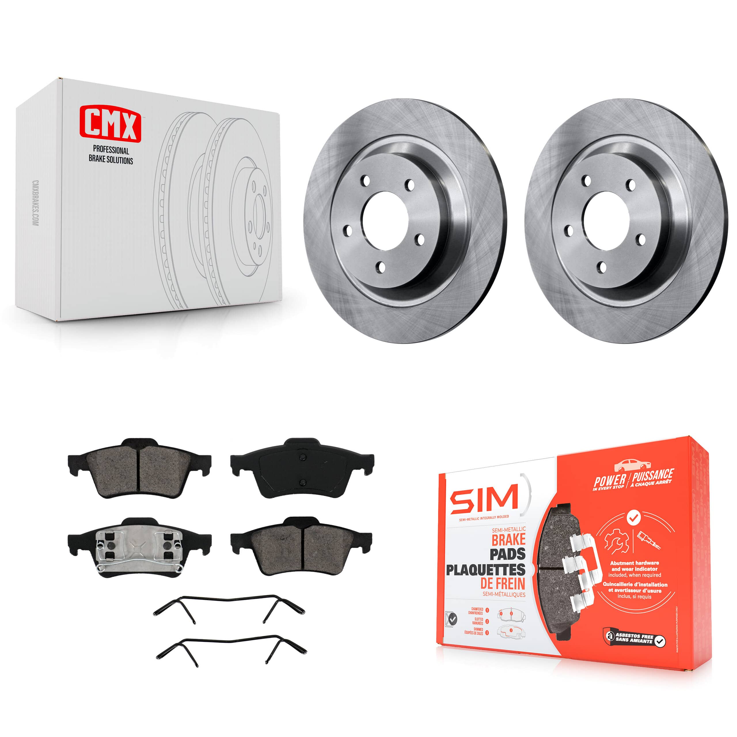 Transit Auto - K8S-101858 - Rear Disc Brake Kits