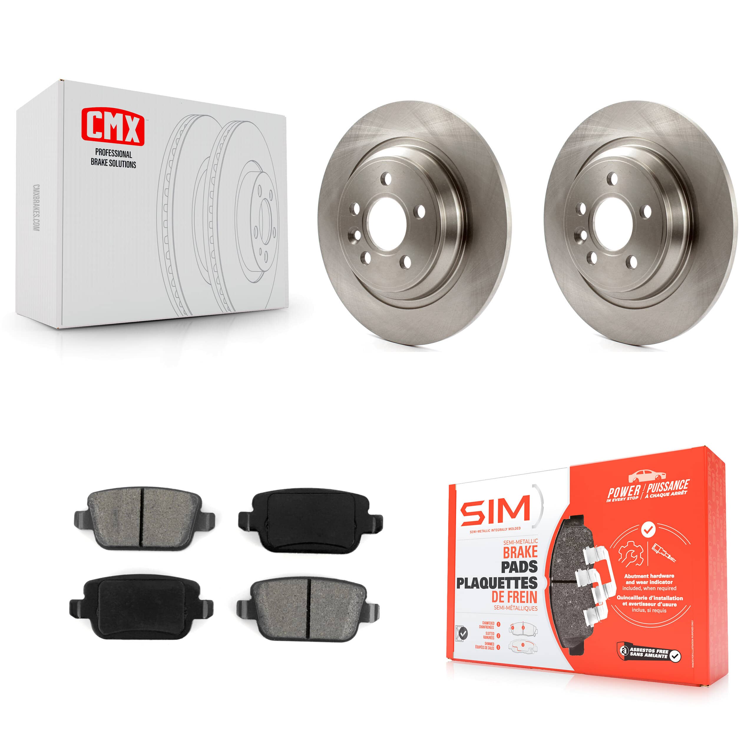 Transit Auto - K8S-101895 - Rear Disc Brake Kits