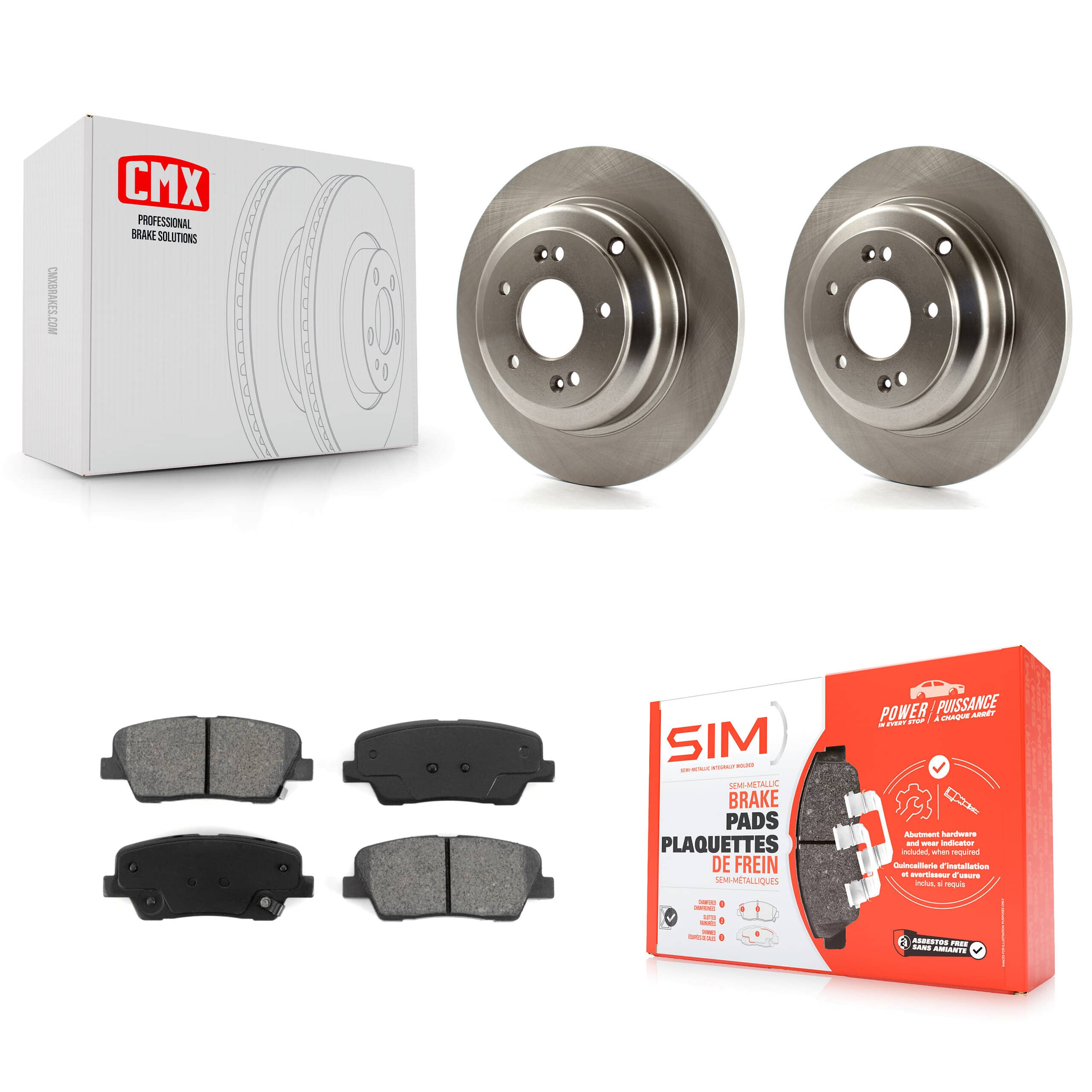 Transit Auto - K8S-101925 - Rear Disc Brake Kits