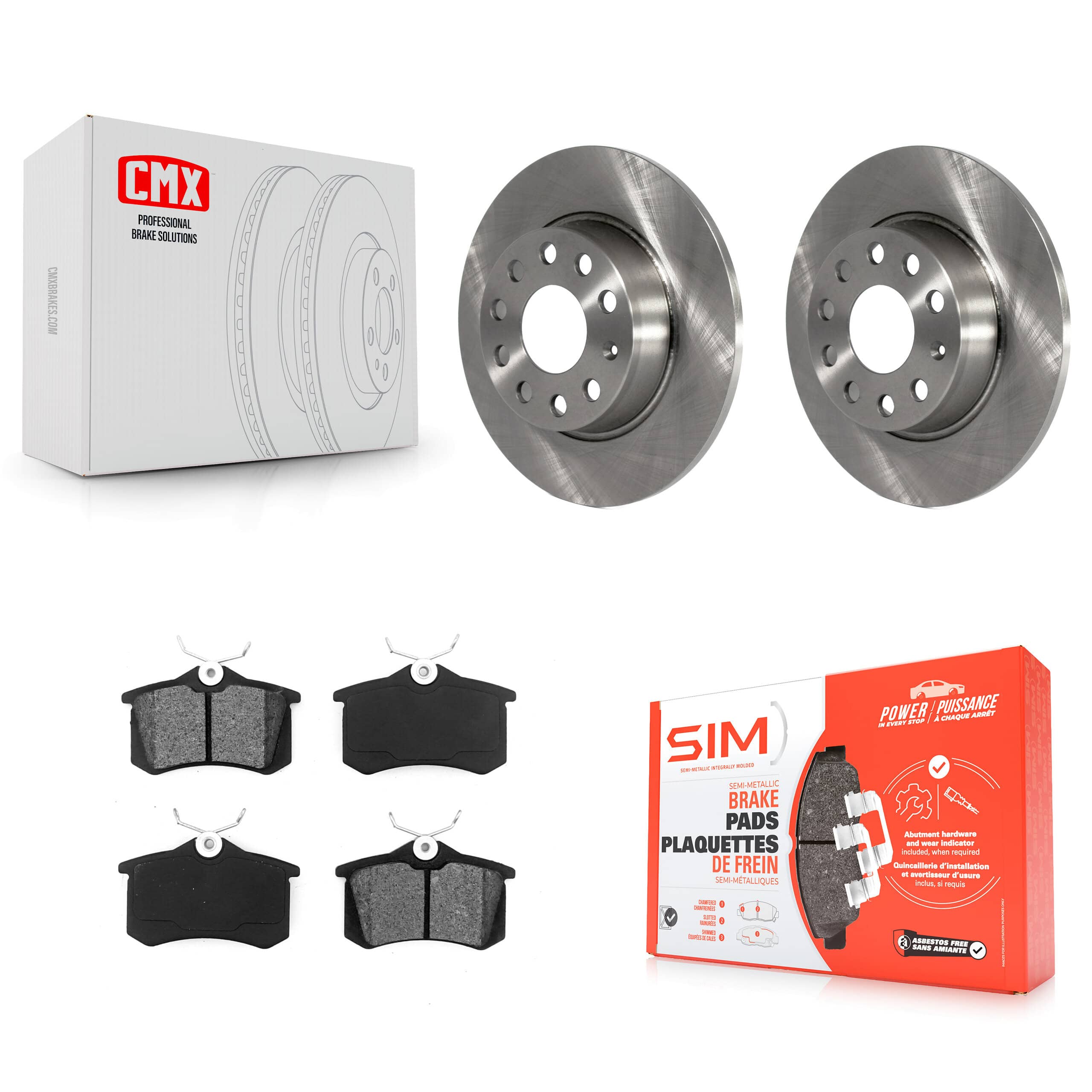 Transit Auto - K8S-101934 - Rear Disc Brake Kits